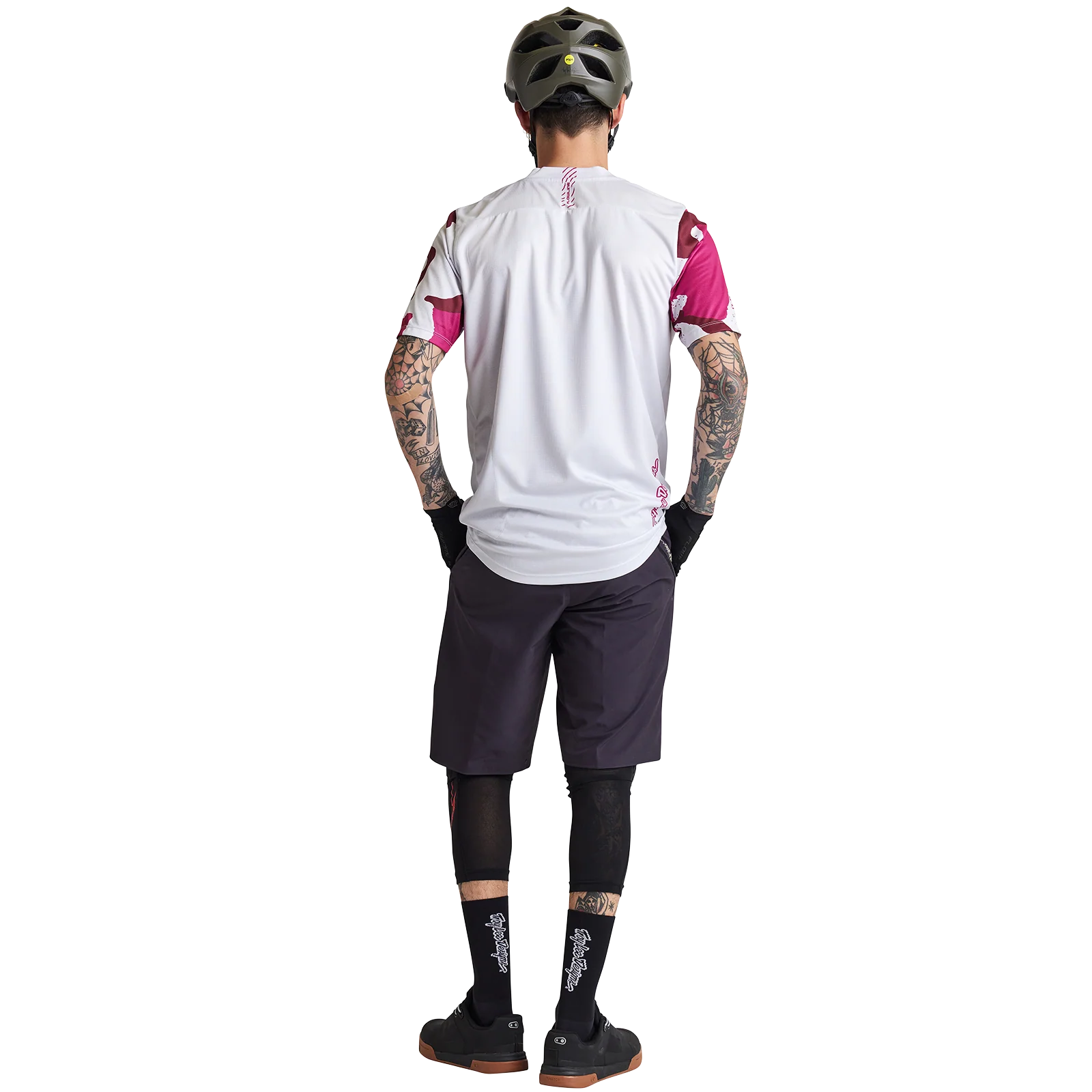 Troy Lee Designs Flowline Short Sleeve MTB Jersey - Confined - Mist - Image 10