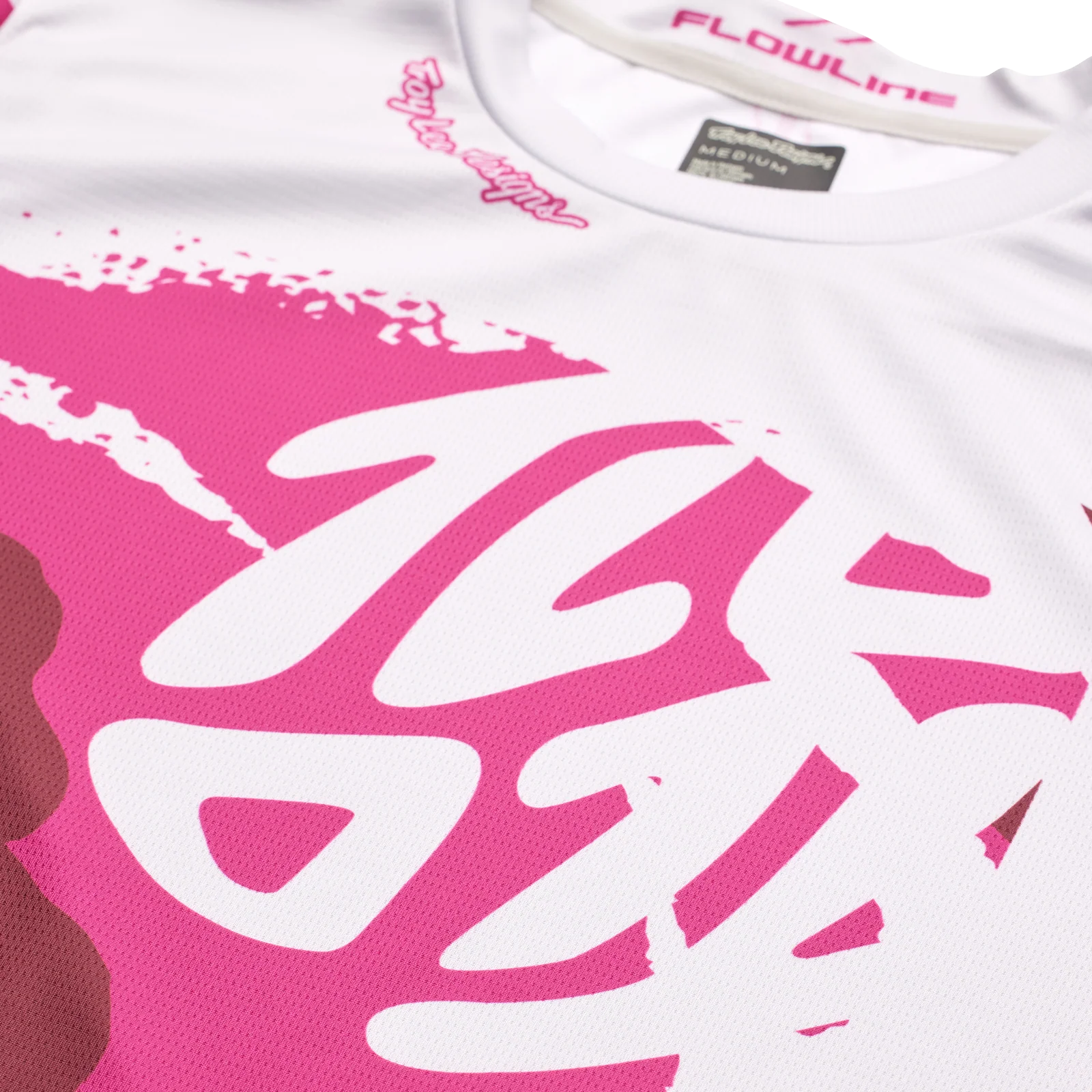 Troy Lee Designs Flowline Short Sleeve MTB Jersey - Confined - Mist - Image 2
