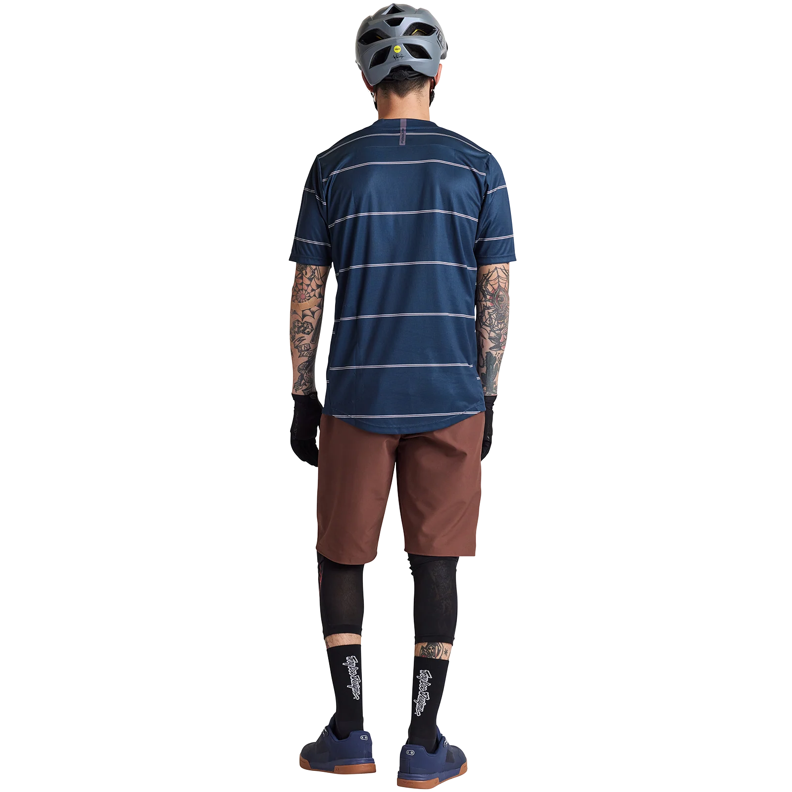 Troy Lee Designs Flowline Short Sleeve MTB Jersey - Revert - Midnight - Image 9