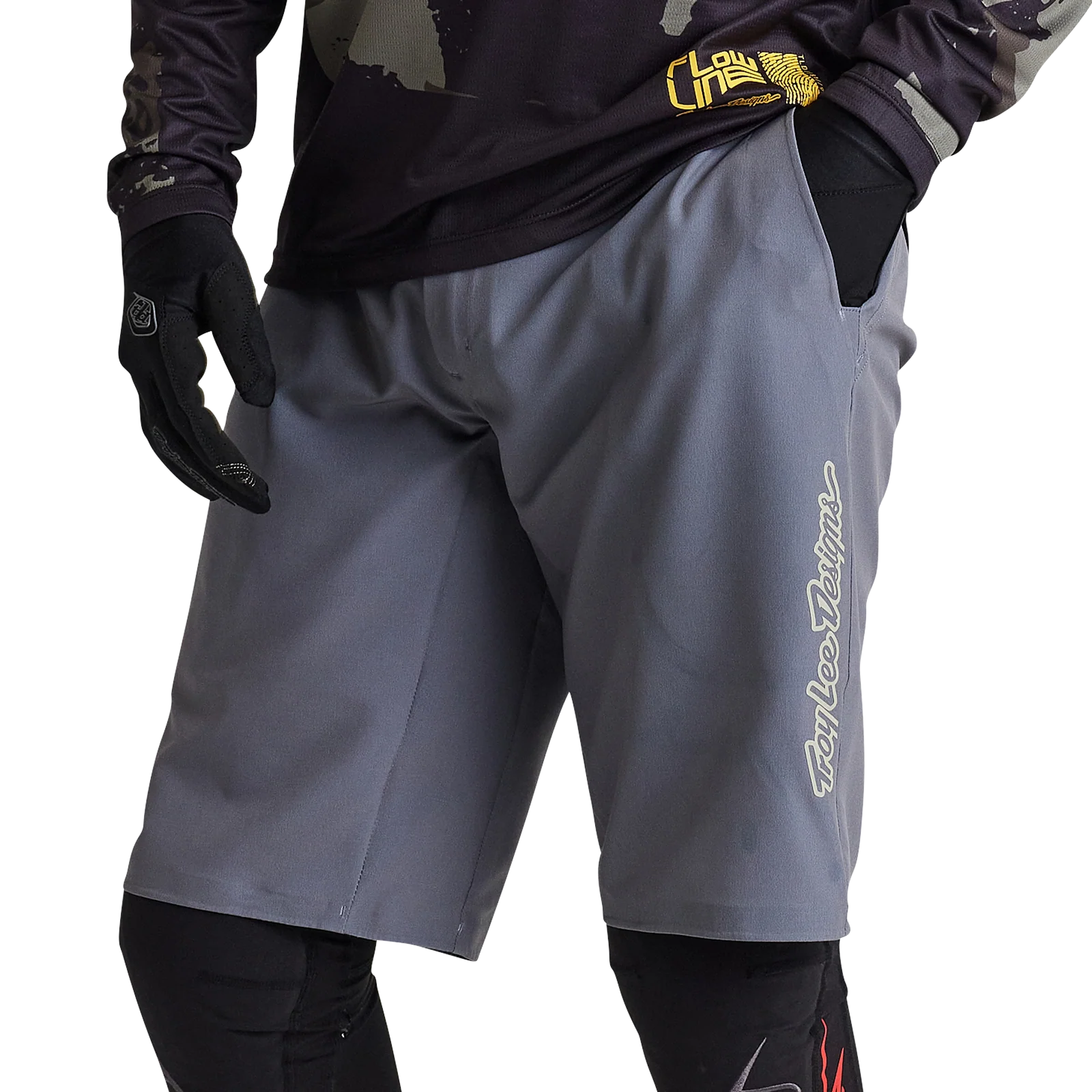 Troy Lee Designs Flowline Superlyte MTB Short - Charcoal - Image 7
