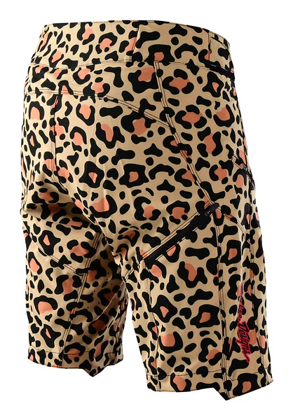 Troy Lee Designs Lilium MTB Short - Womens - Leopard - Bronze - Image 2