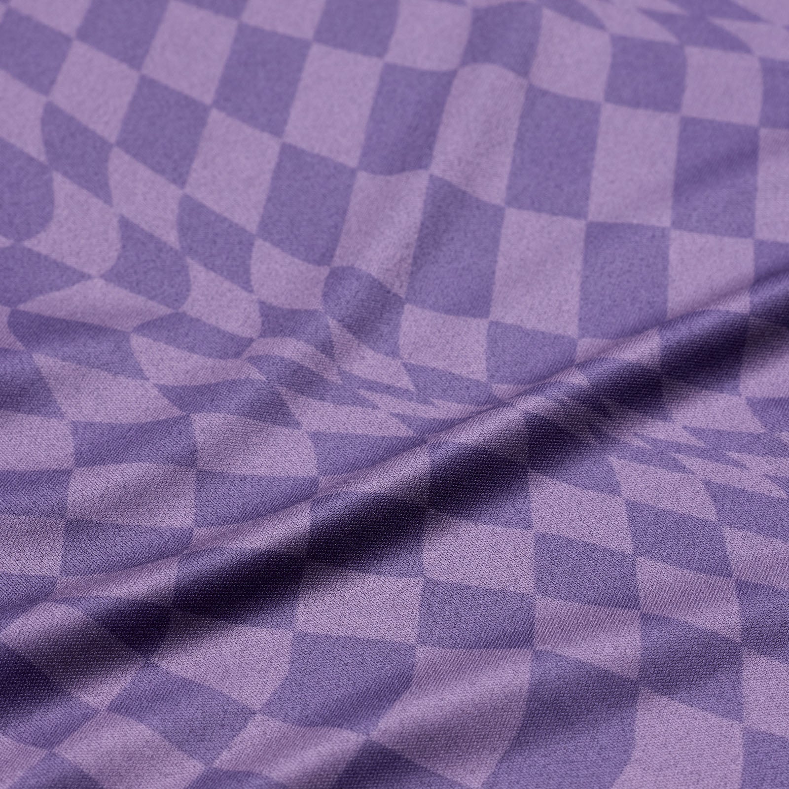Troy Lee Designs Lilium Short Sleeve MTB Jersey - Womens - Twisted Checkers - Deep Purple - Image 4