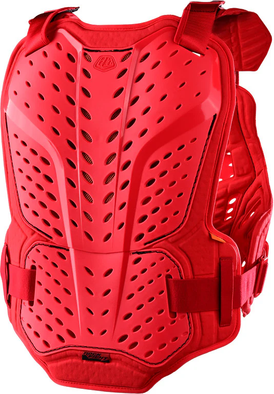Troy Lee Designs Rockfight CE Flex Chest Protector - Red - Image 2
