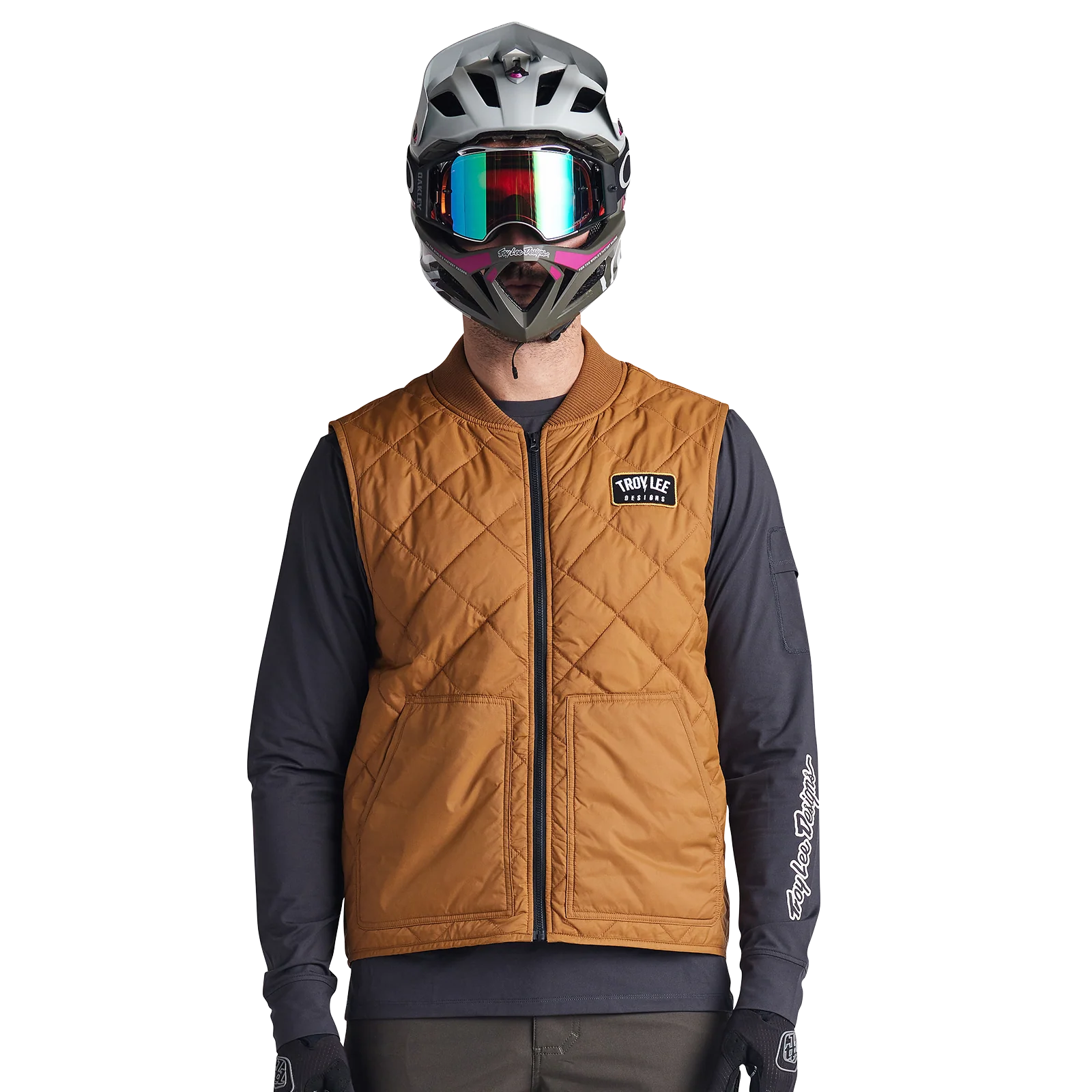 Troy Lee Designs Ruckus Ride Vest - Dark Canvas - Image 2