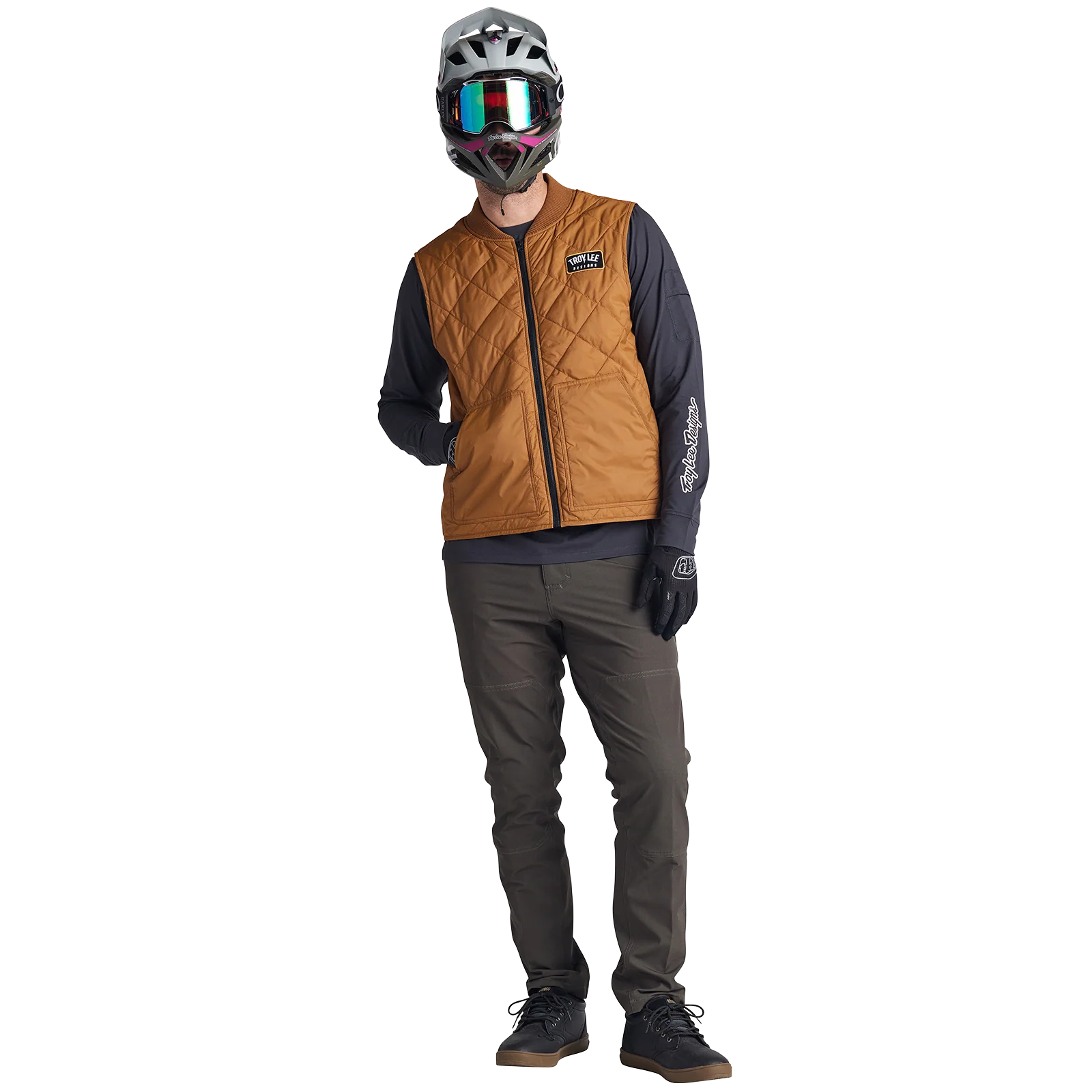 Troy Lee Designs Ruckus Ride Vest - Dark Canvas - Image 7