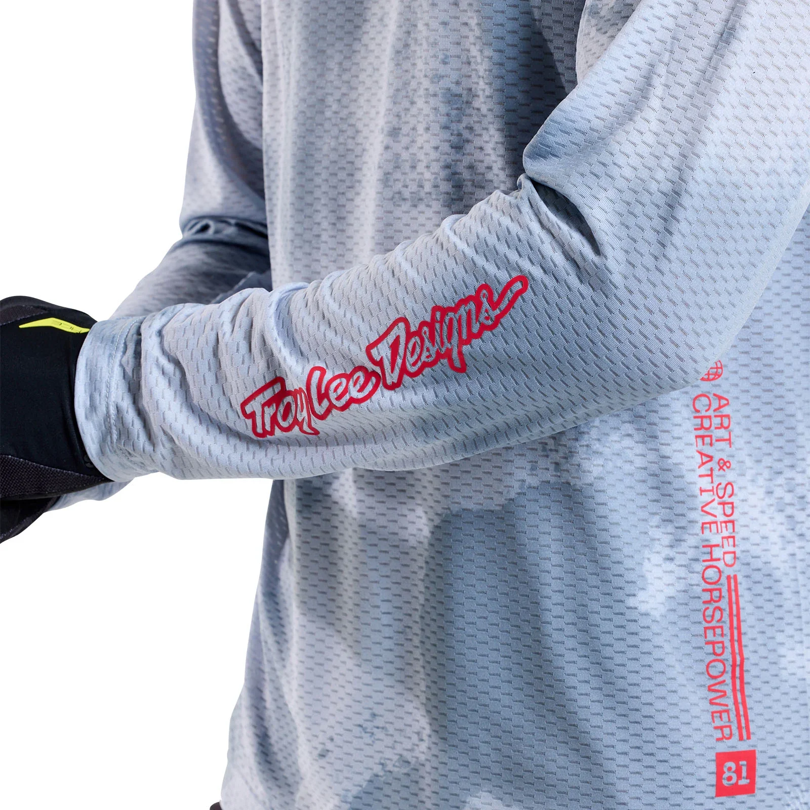 Troy Lee Designs Skyline Air Long Sleeve MTB Jersey - Flared - Concrete - Image 6