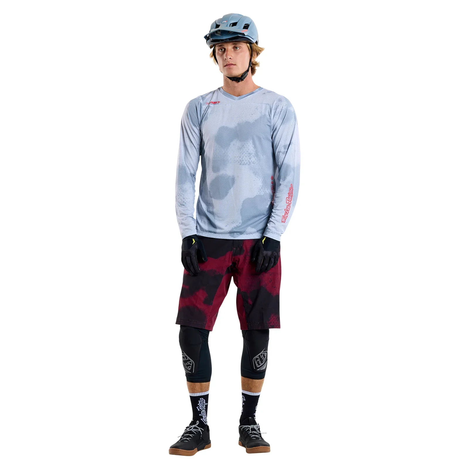 Troy Lee Designs Skyline Air Long Sleeve MTB Jersey - Flared - Concrete - Image 8