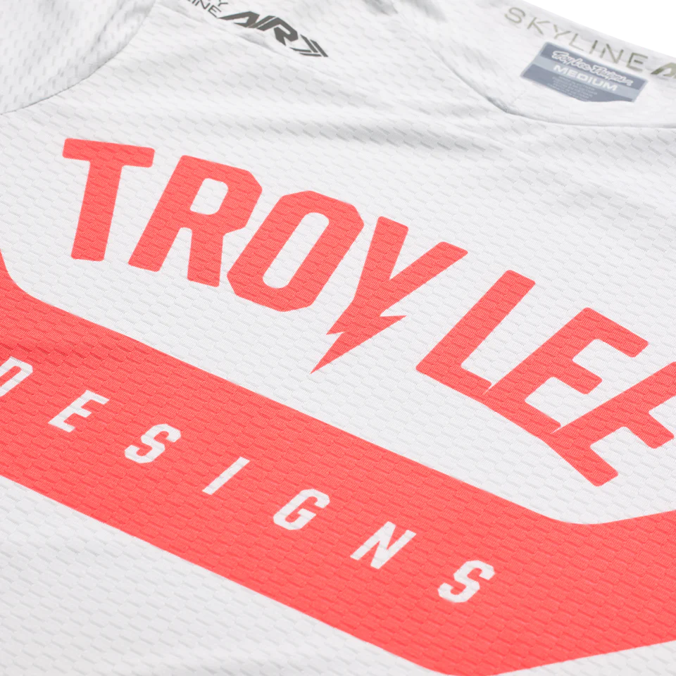 Troy Lee Designs Skyline Air Short Sleeve MTB Jersey - Air Core - Cement - 2023 - Image 7