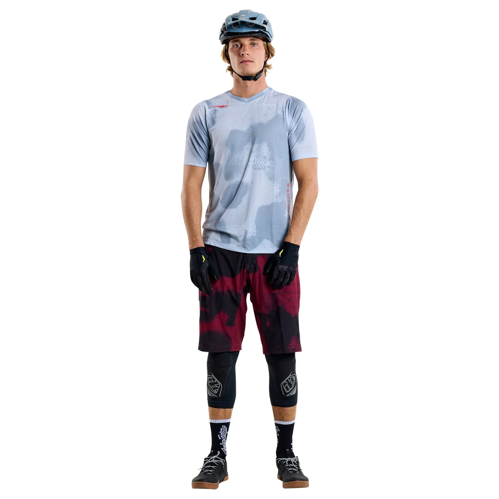 Troy Lee Designs Skyline Air Short Sleeve MTB Jersey - Flared - Concrete - Image 7