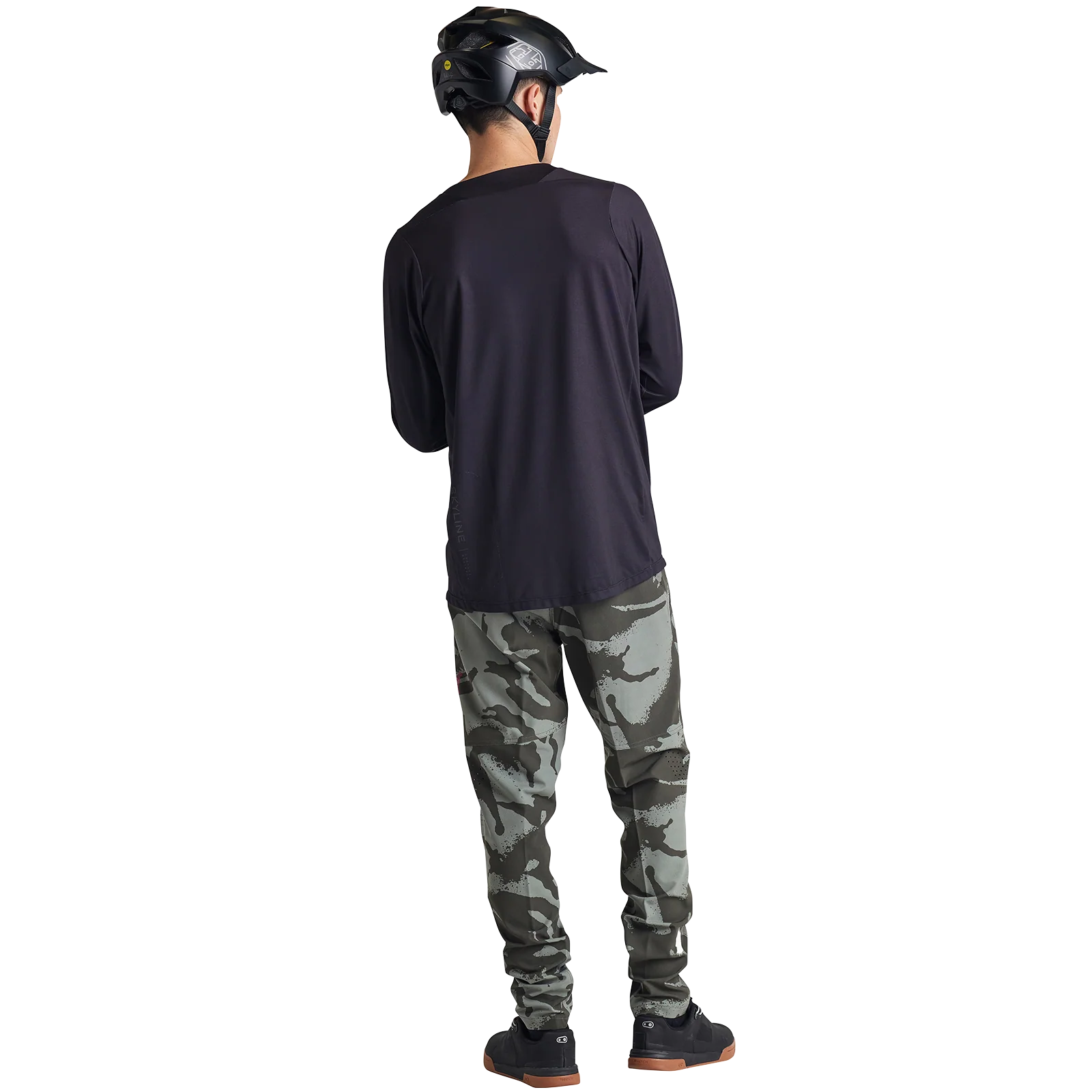 Troy Lee Designs Skyline Long Sleeve MTB Jersey - Black - Image 8