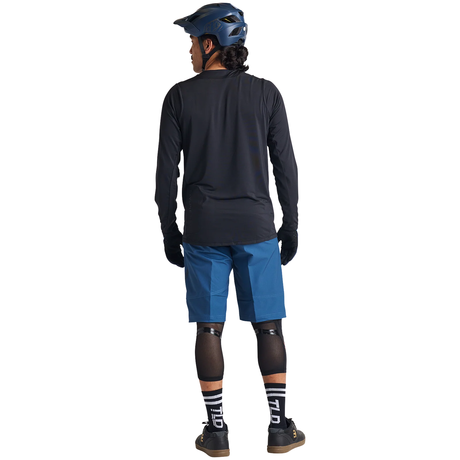 Troy Lee Designs Skyline Long Sleeve MTB Jersey - Iconic - Black - Image 5
