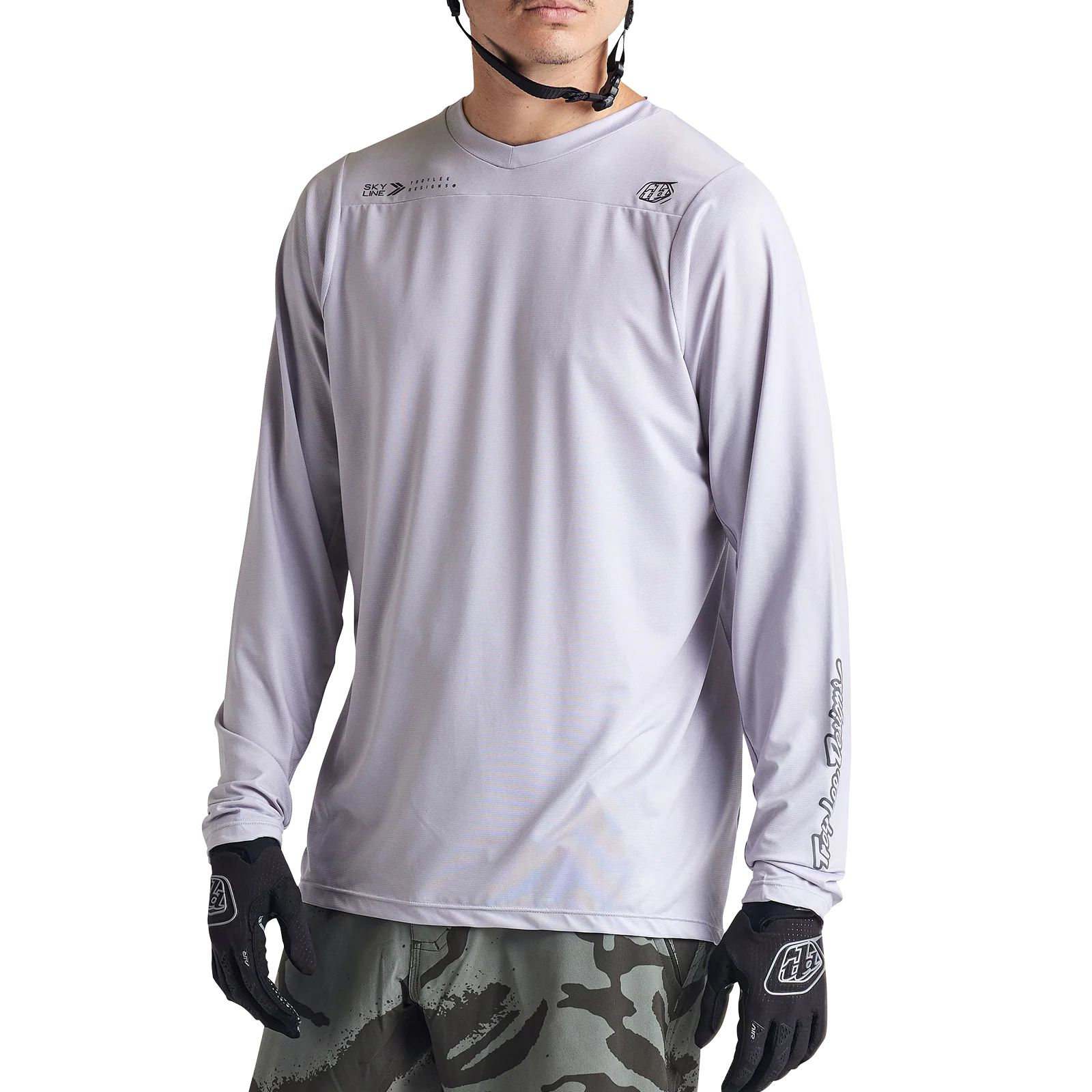 Troy Lee Designs Skyline Long Sleeve MTB Jersey - Mist - Image 6