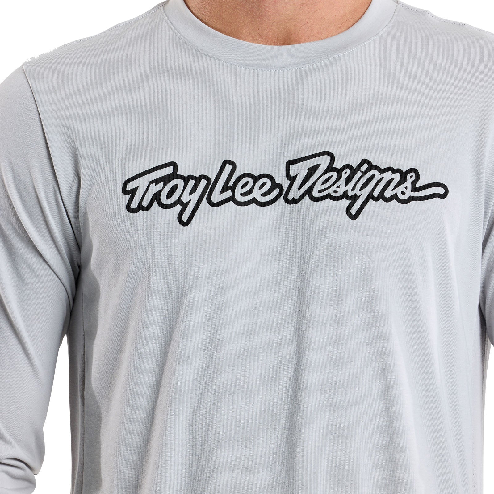 Troy Lee Designs Skyline Long Sleeve MTB Jersey - Radioscape - Mist - Image 5