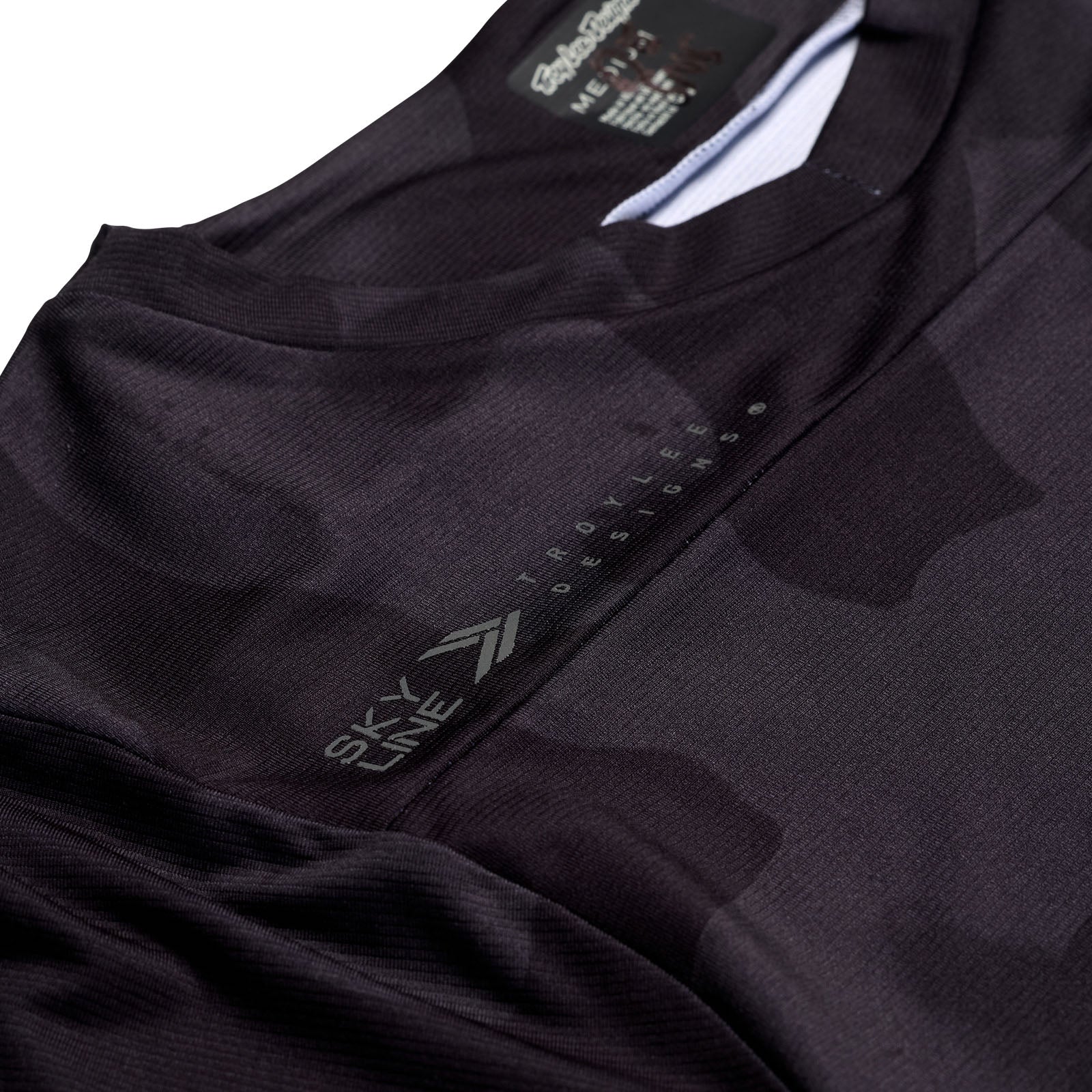 Troy Lee Designs Skyline Long Sleeve MTB Jersey - Scrubland - Black - Image 3