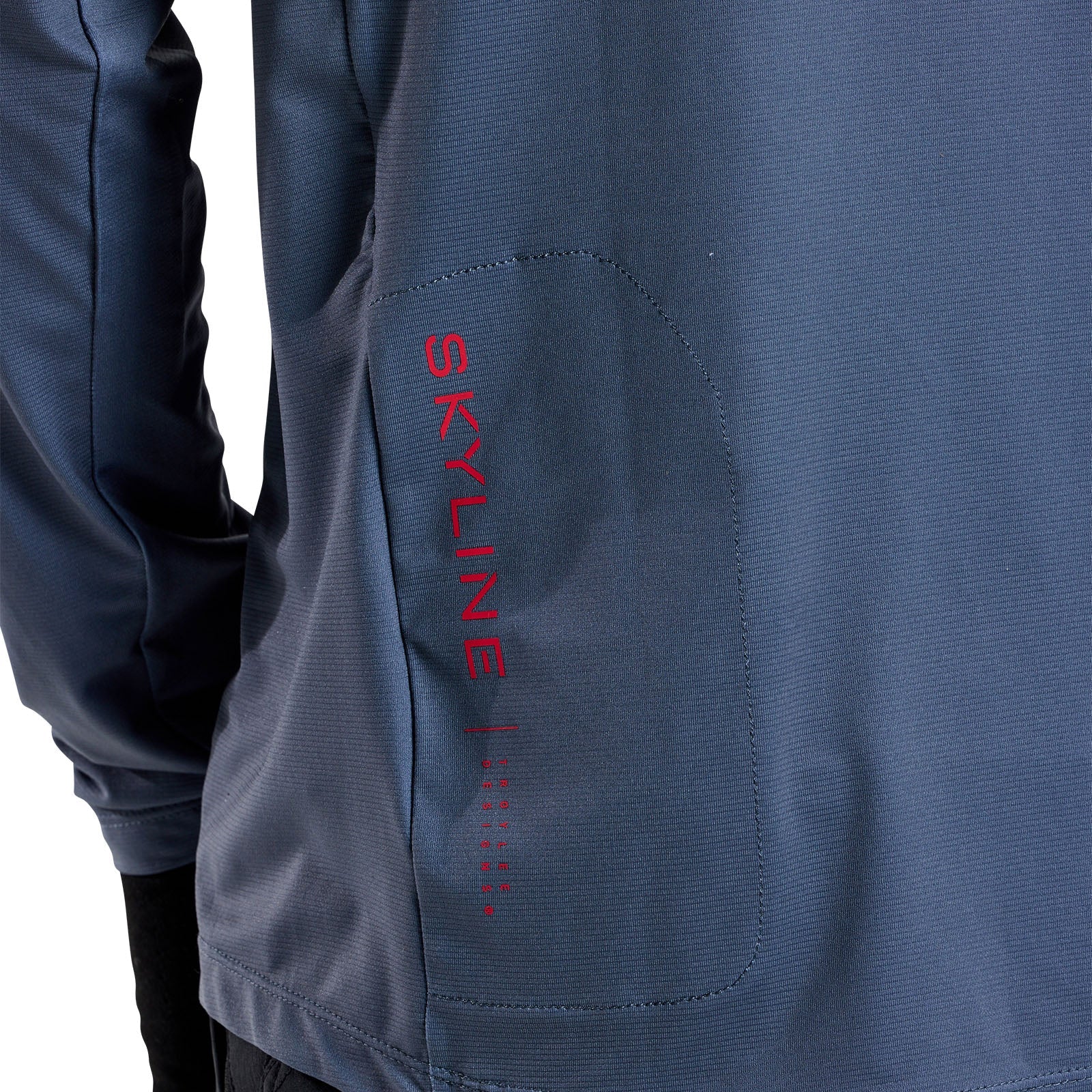 Troy Lee Designs Skyline Long Sleeve MTB Jersey - Steel Blue - Image 10