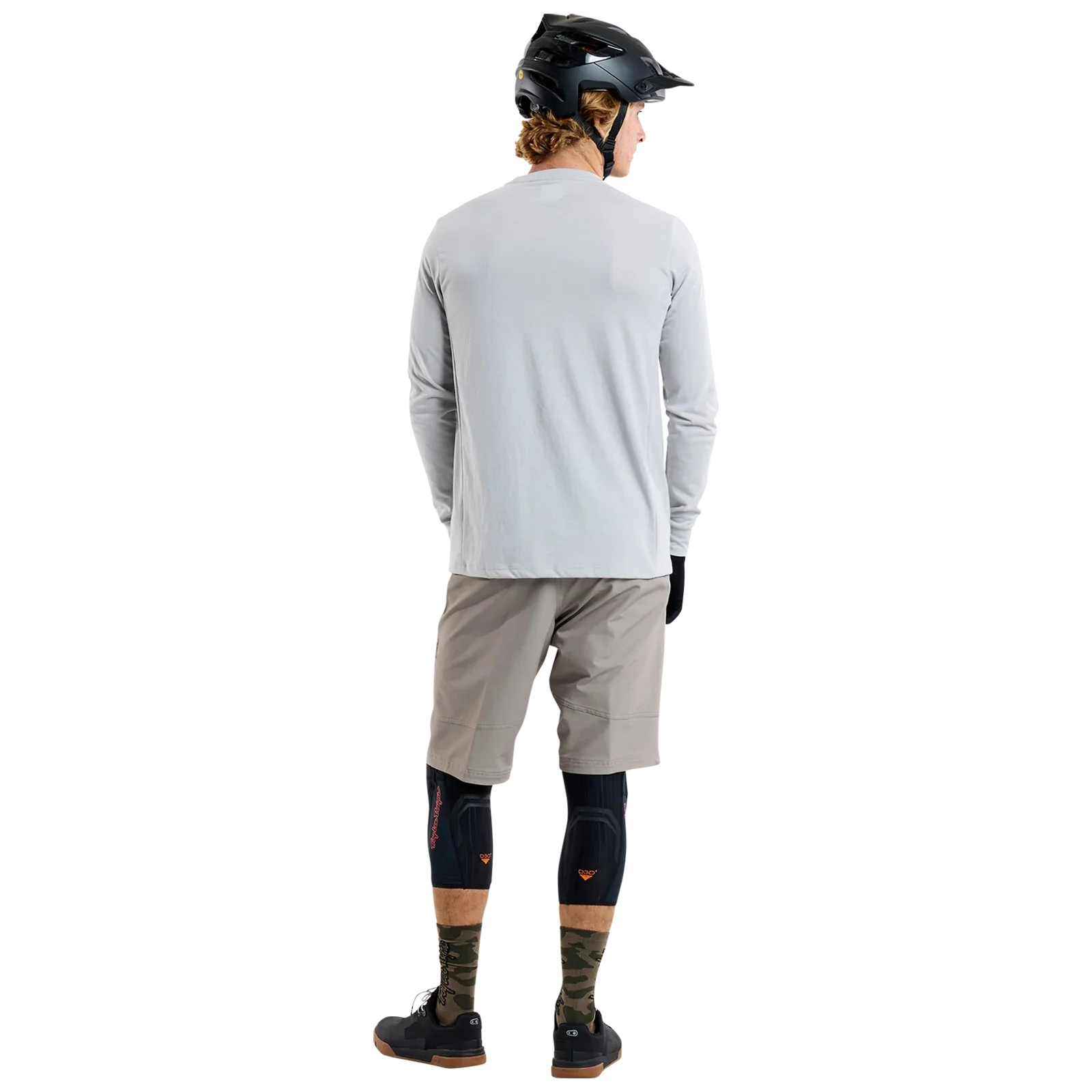 Troy Lee Designs Skyline Long Sleeve Ride Tee - Signature - Mist - Image 8