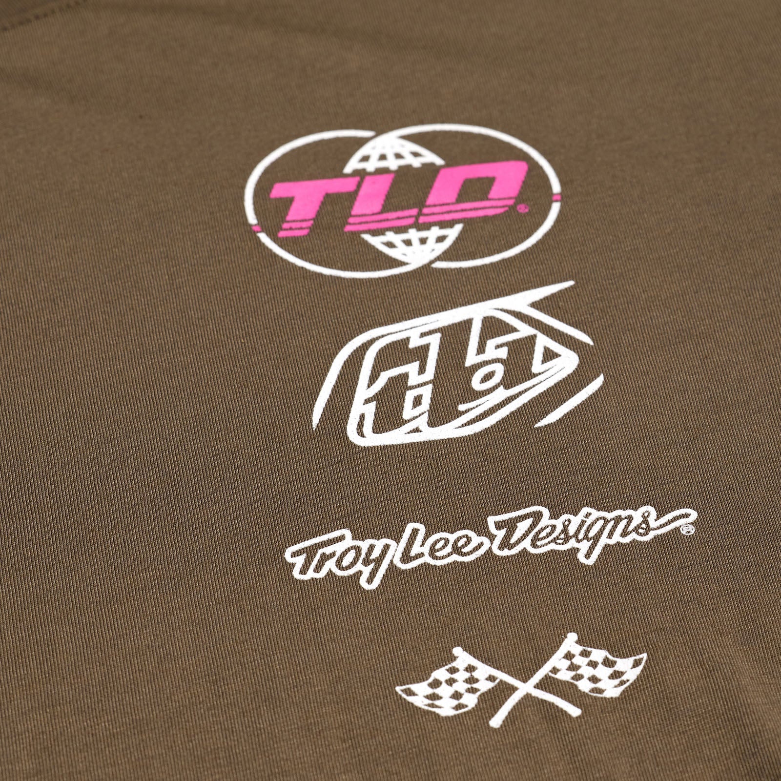 Troy Lee Designs Skyline Long Sleeve Ride Tee - Worldwide - Caper - Image 3