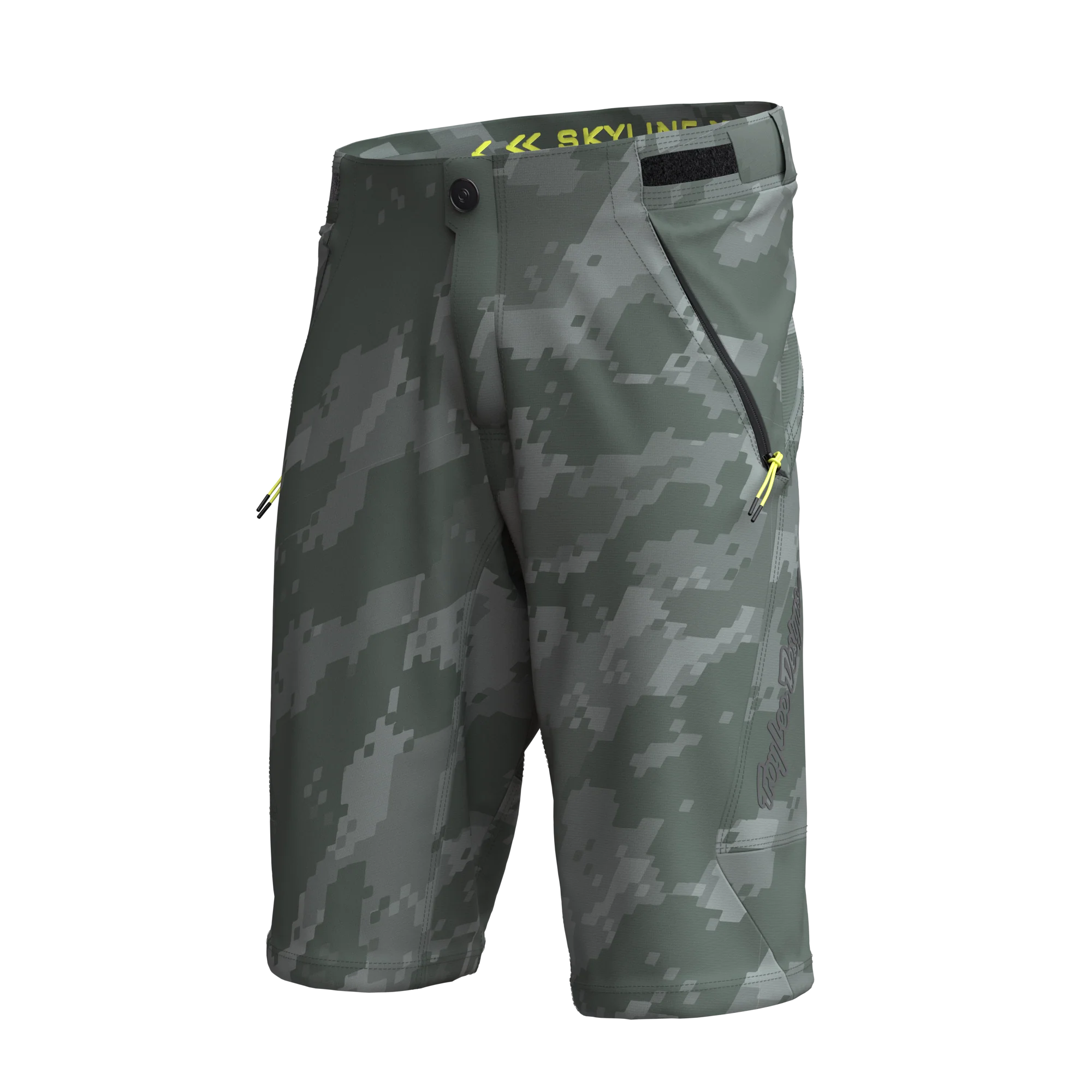 Troy Lee Designs Skyline MTB Short - Shell - Digi Camo - Youth - Spruce - 2023