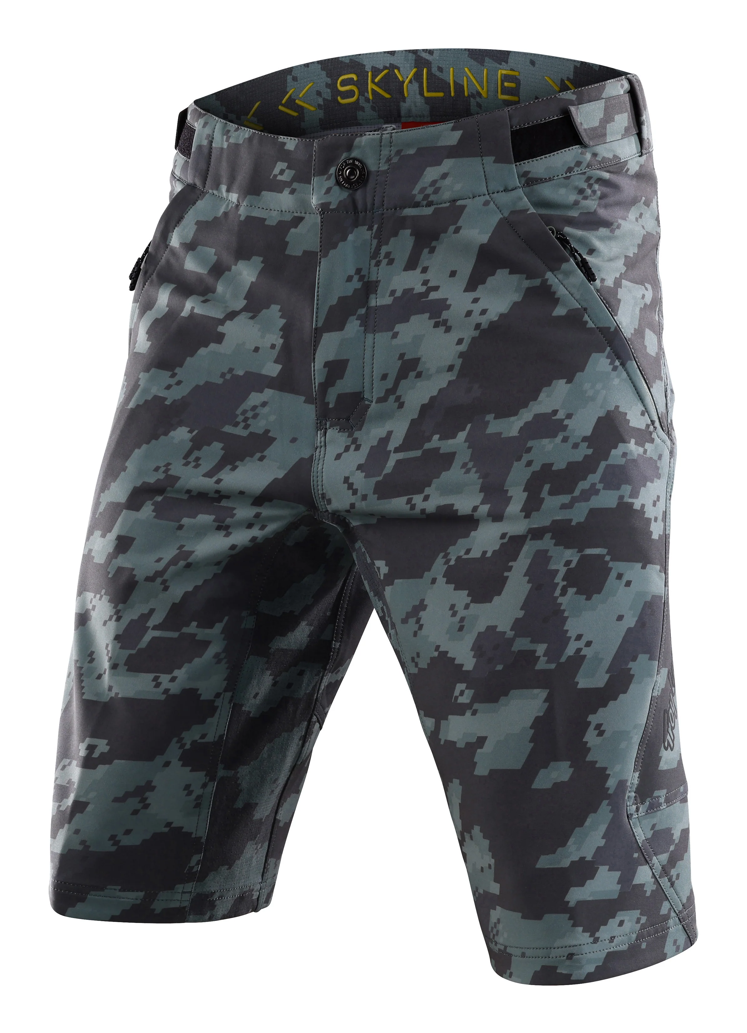 Troy Lee Designs Skyline MTB Short with Liner - Digi Camo - Spruce - 2023