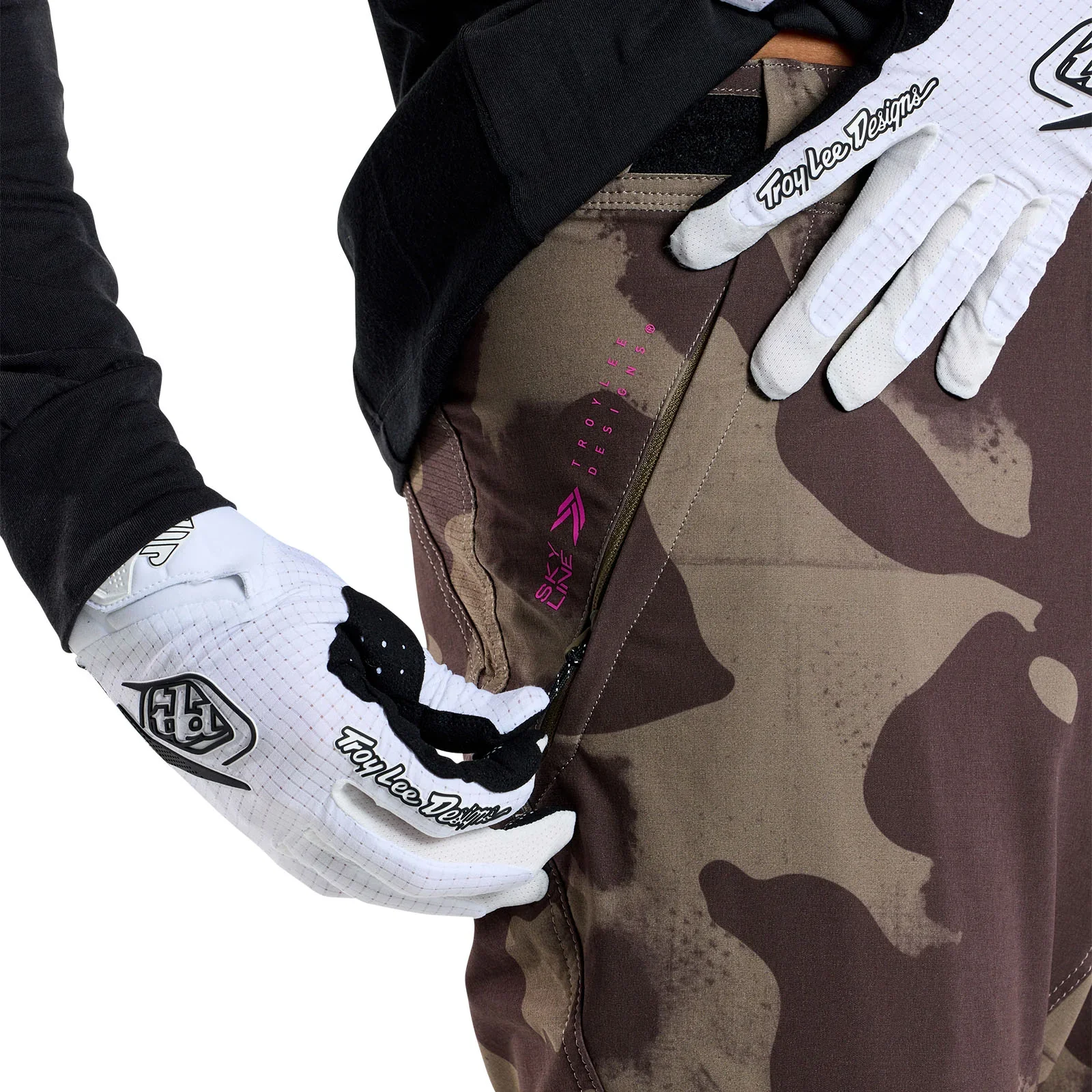Troy Lee Designs Skyline Pant - Scrubland - Olive - Image 7
