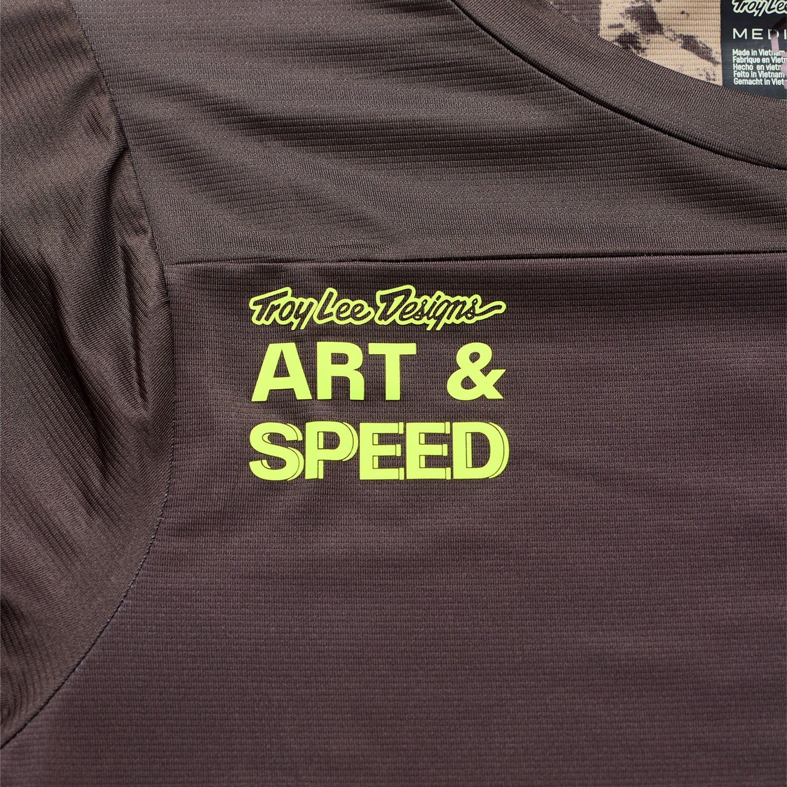 Troy Lee Designs Skyline Short Sleeve MTB Jersey - Elemental - Dark Earth - Image 3