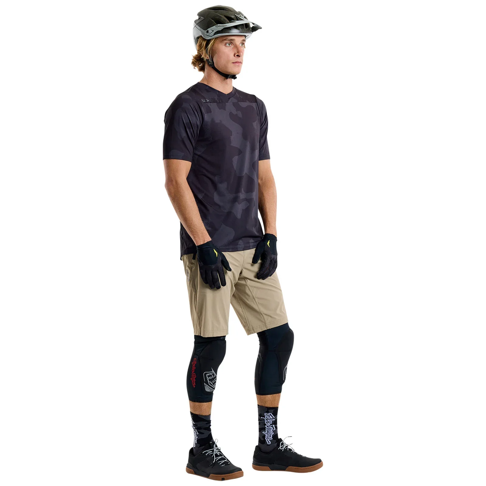 Troy Lee Designs Skyline Short Sleeve MTB Jersey - Scrubland - Black - Image 8
