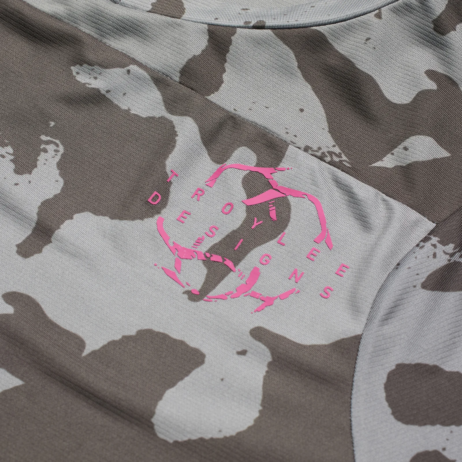 Troy Lee Designs Skyline Short Sleeve MTB Jersey - Shadow Camo - Olive - Image 2