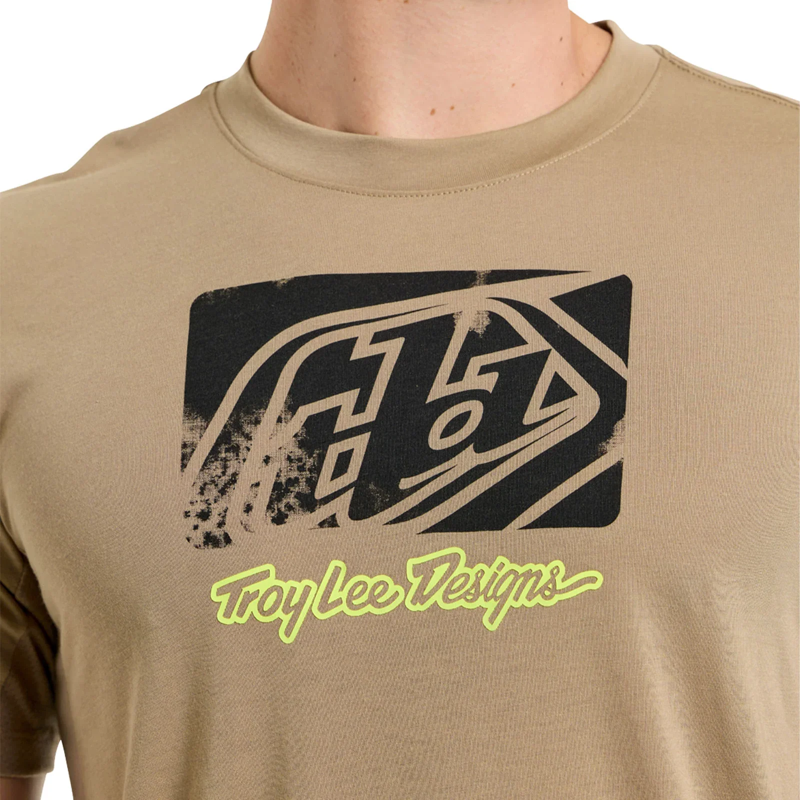 Troy Lee Designs Skyline Short Sleeve Ride Tee - Scrubbed - Timber - Image 8