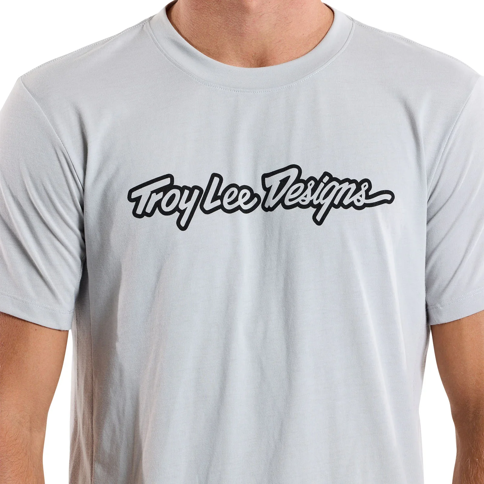 Troy Lee Designs Skyline Short Sleeve Ride Tee - Signature - Mist - Image 5