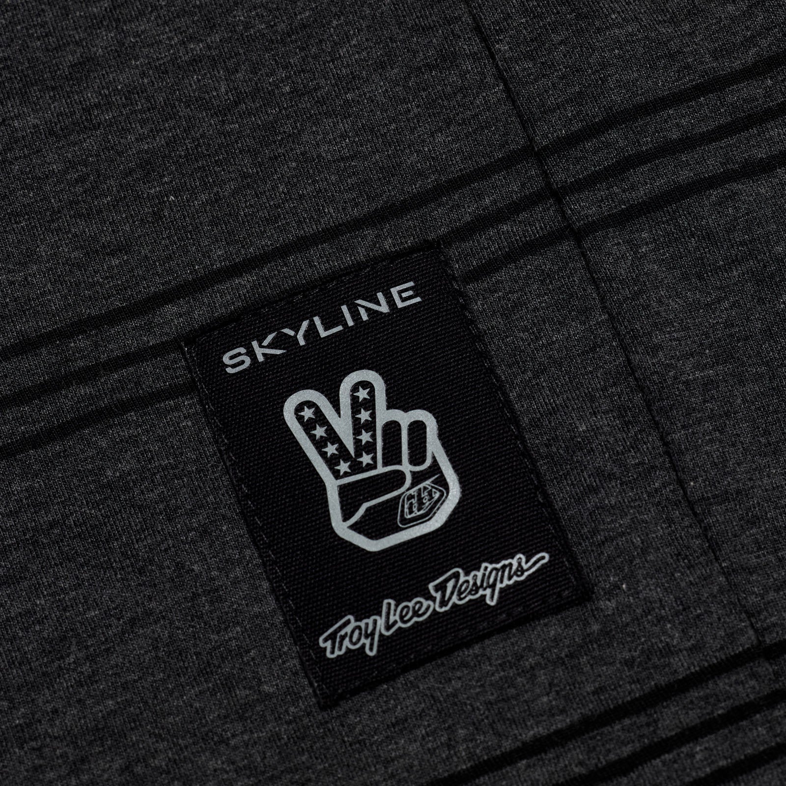 Troy Lee Designs Skyline Short Sleeve Ride Tee - Washed Out - Dark Cloud - Image 3