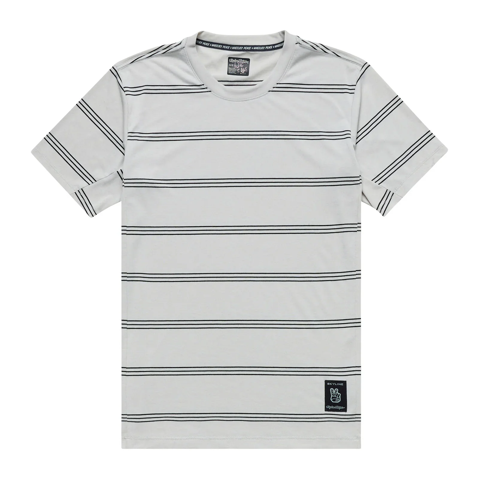 Troy Lee Designs Skyline Short Sleeve Ride Tee - Washed Out - Limestone