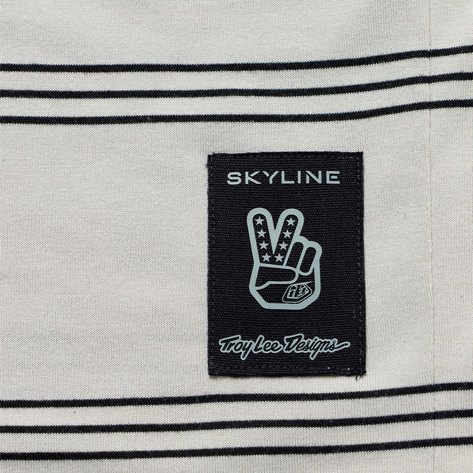 Troy Lee Designs Skyline Short Sleeve Ride Tee - Washed Out - Limestone - Image 3