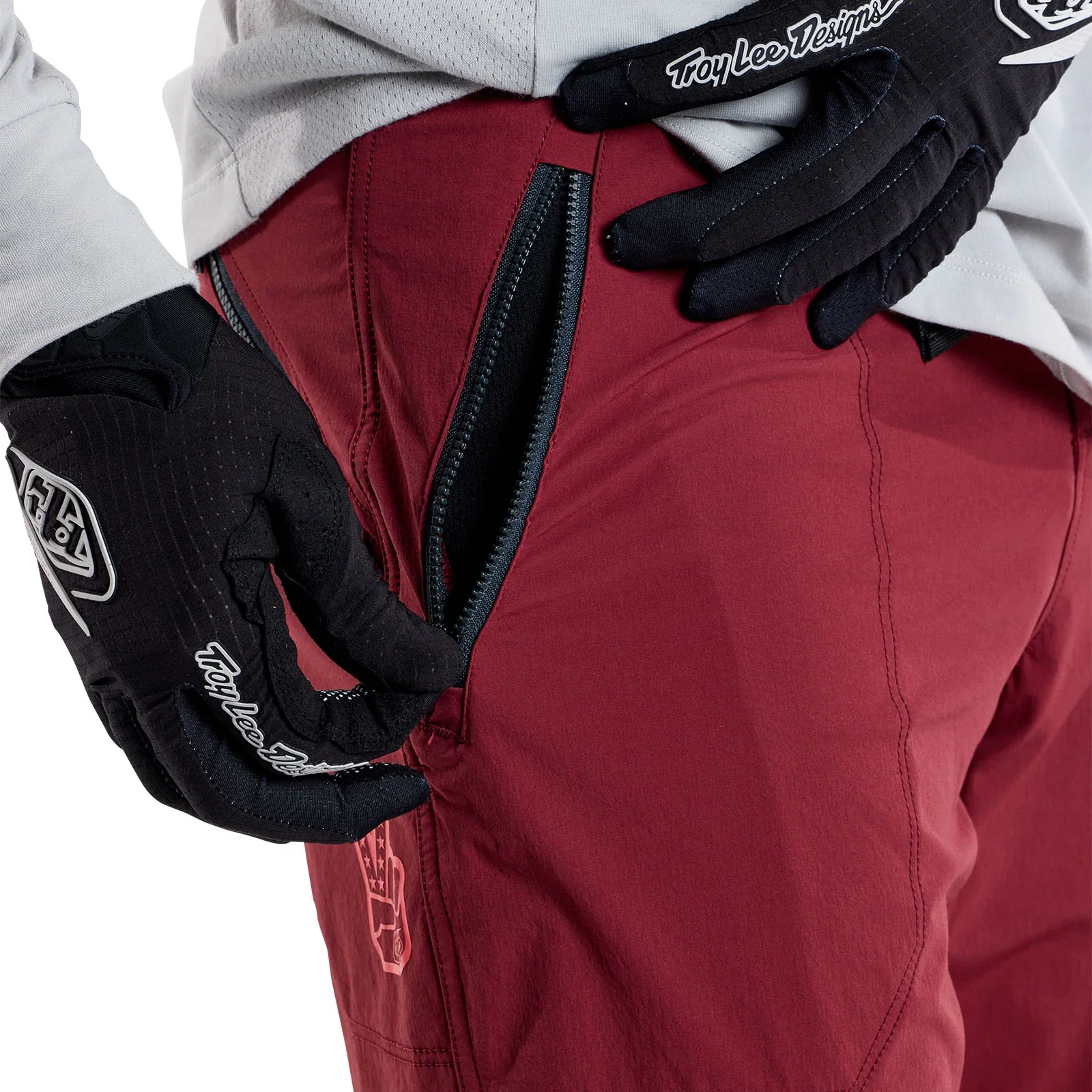 Troy Lee Designs Skyline Trail Short - Shell - Oxblood - Image 6