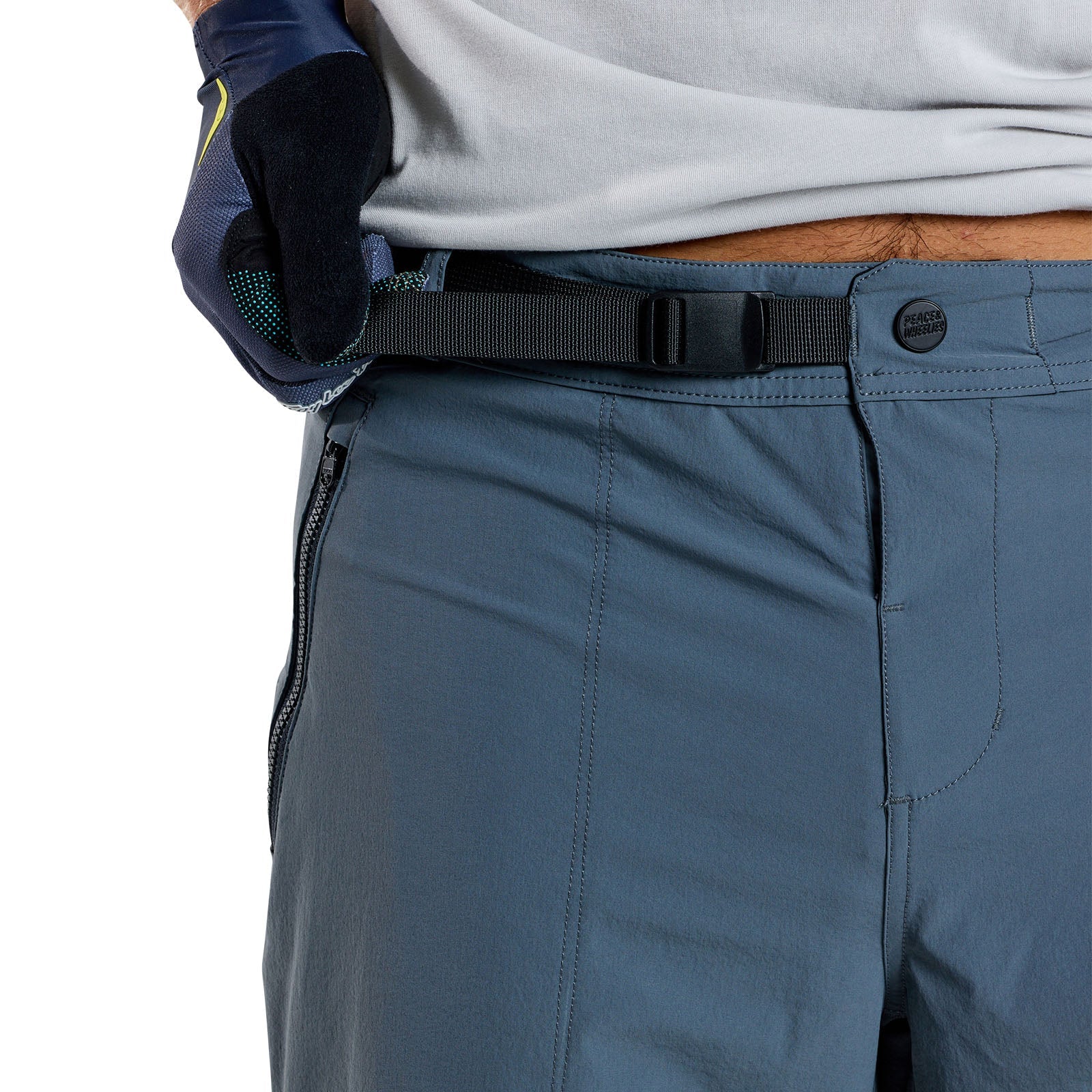 Troy Lee Designs Skyline Trail Short - Shell - Steel Blue - Image 9