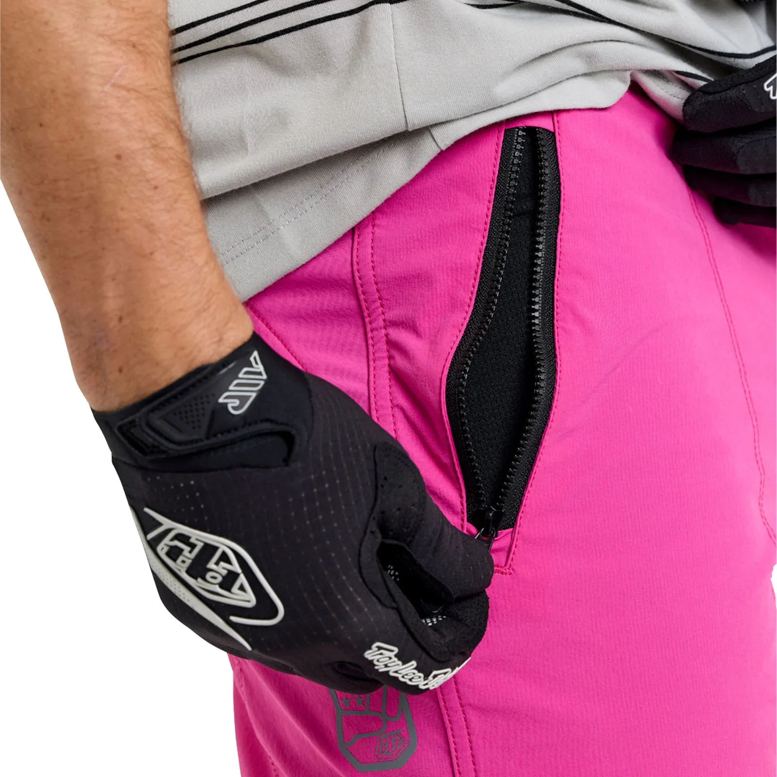 Troy Lee Designs Skyline Trail Short - Shell - Washed Out - Party Pink - Image 11