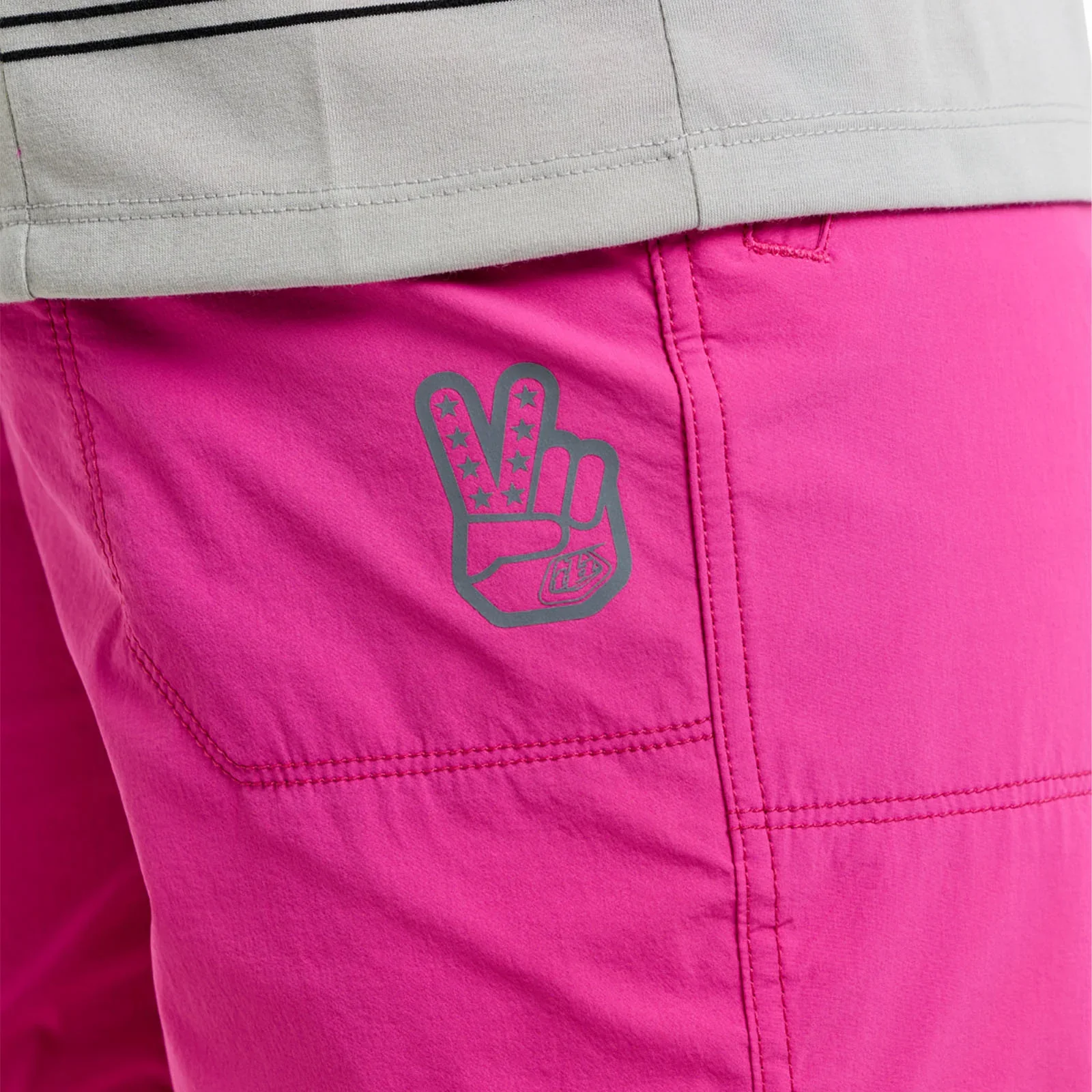 Troy Lee Designs Skyline Trail Short - Shell - Washed Out - Party Pink - Image 12