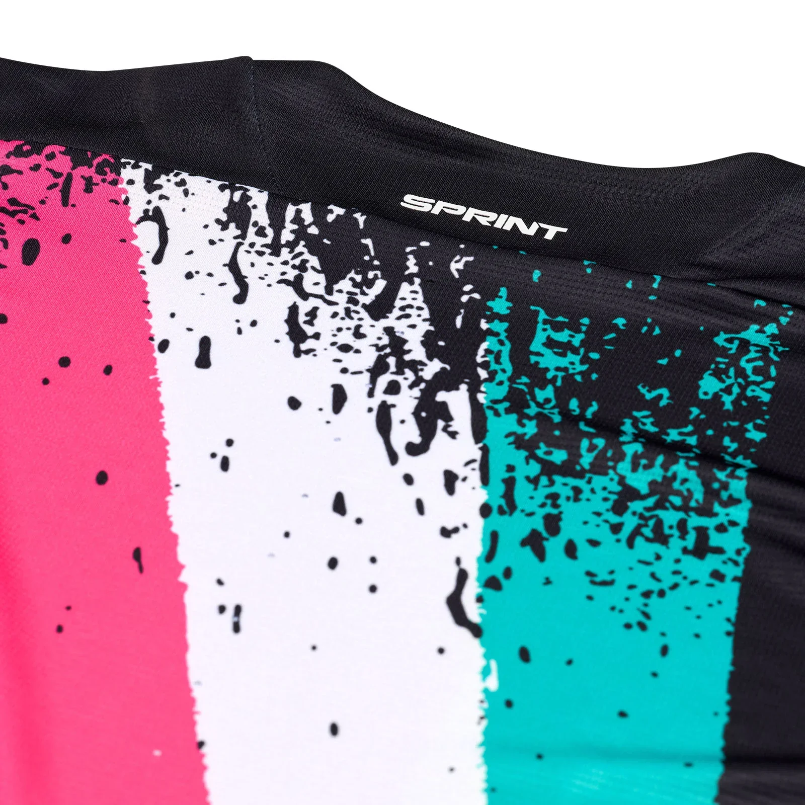 Troy Lee Designs Sprint Long Sleeve MTB Jersey - Full Pull - Black - Image 6