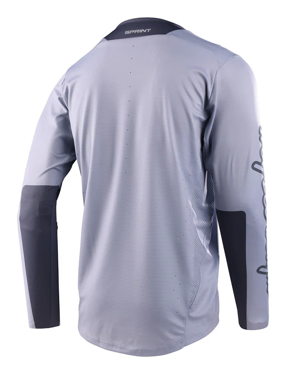 Troy Lee Designs Sprint Long Sleeve MTB Jersey - Icon - Cement - 2023 - Image 2