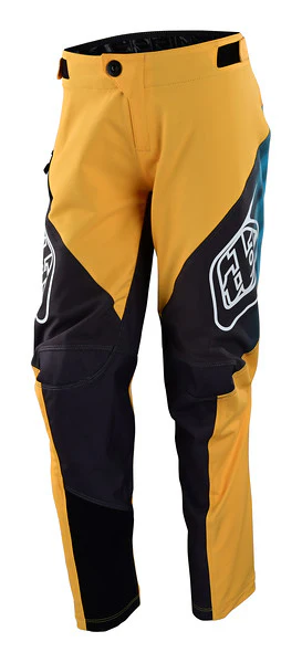 Troy Lee Designs Sprint Pant - Youth - Jet Fuel - Golden