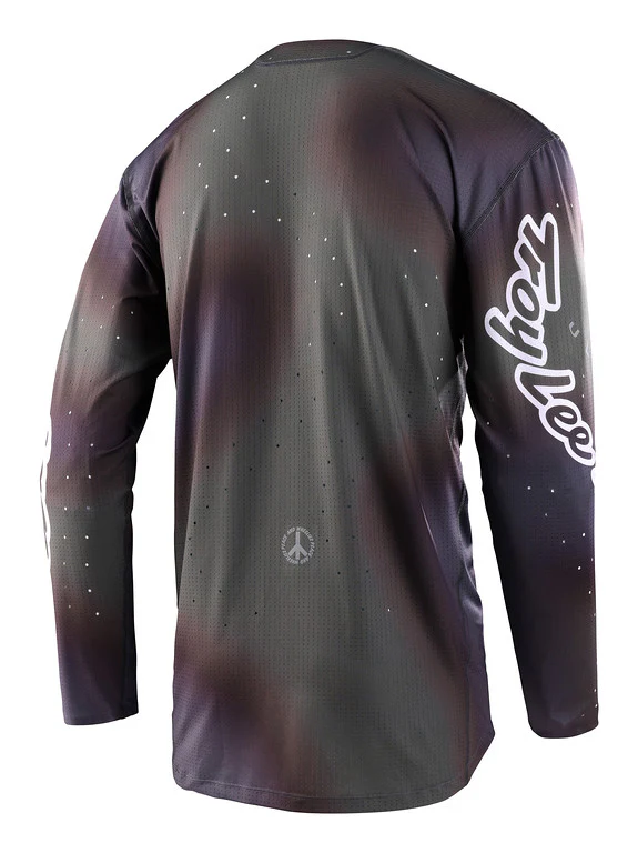 Troy Lee Designs Sprint Ultra Long Sleeve MTB Jersey - Lucid - Fatigue - 2023 - Image 2