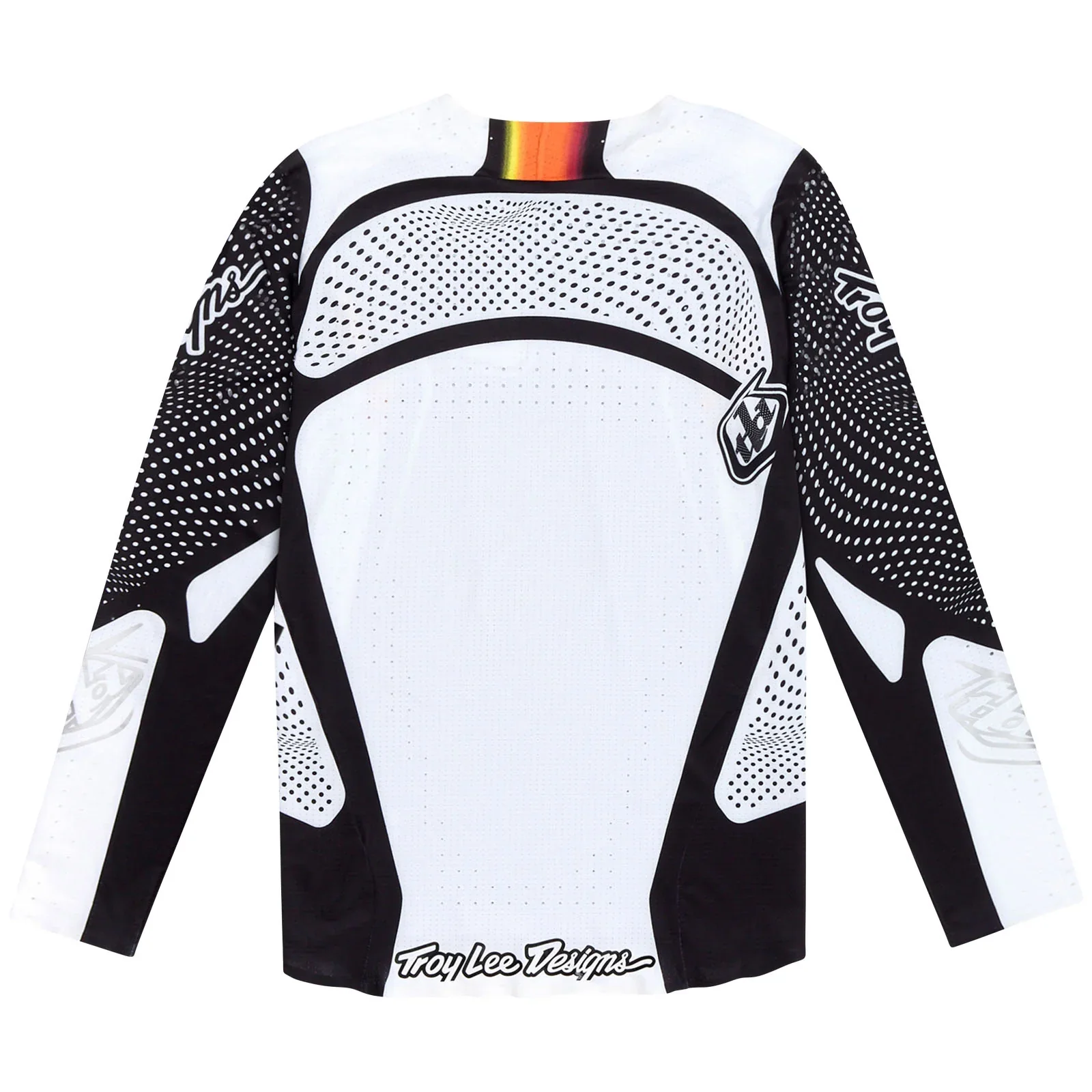 Troy Lee Designs Sprint Ultra Long Sleeve MTB Jersey - Optic - Black - Image 2