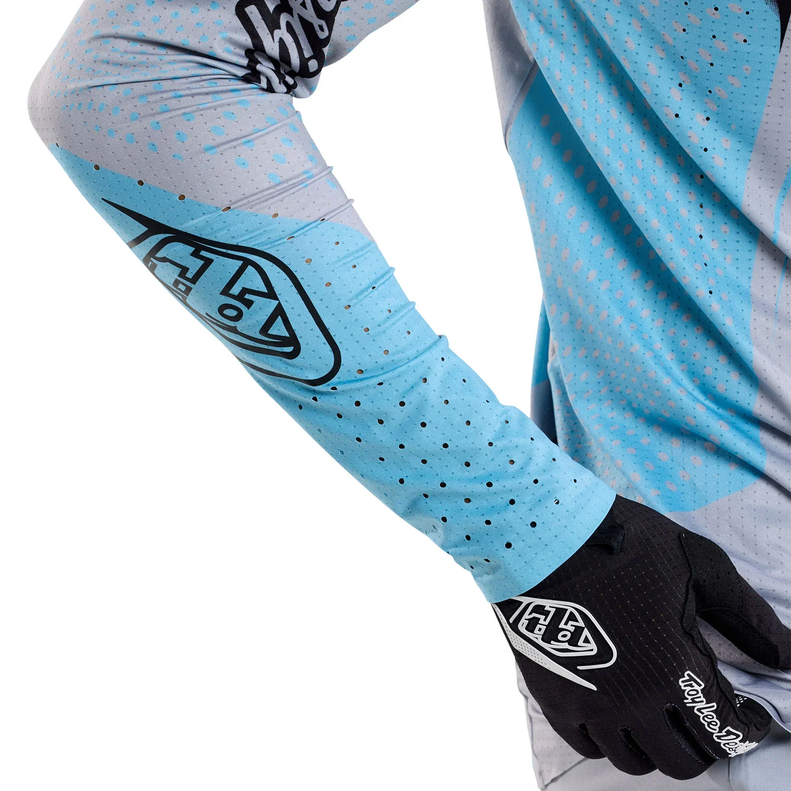 Troy Lee Designs Sprint Ultra Long Sleeve MTB Jersey - Optic - Mist - Image 15