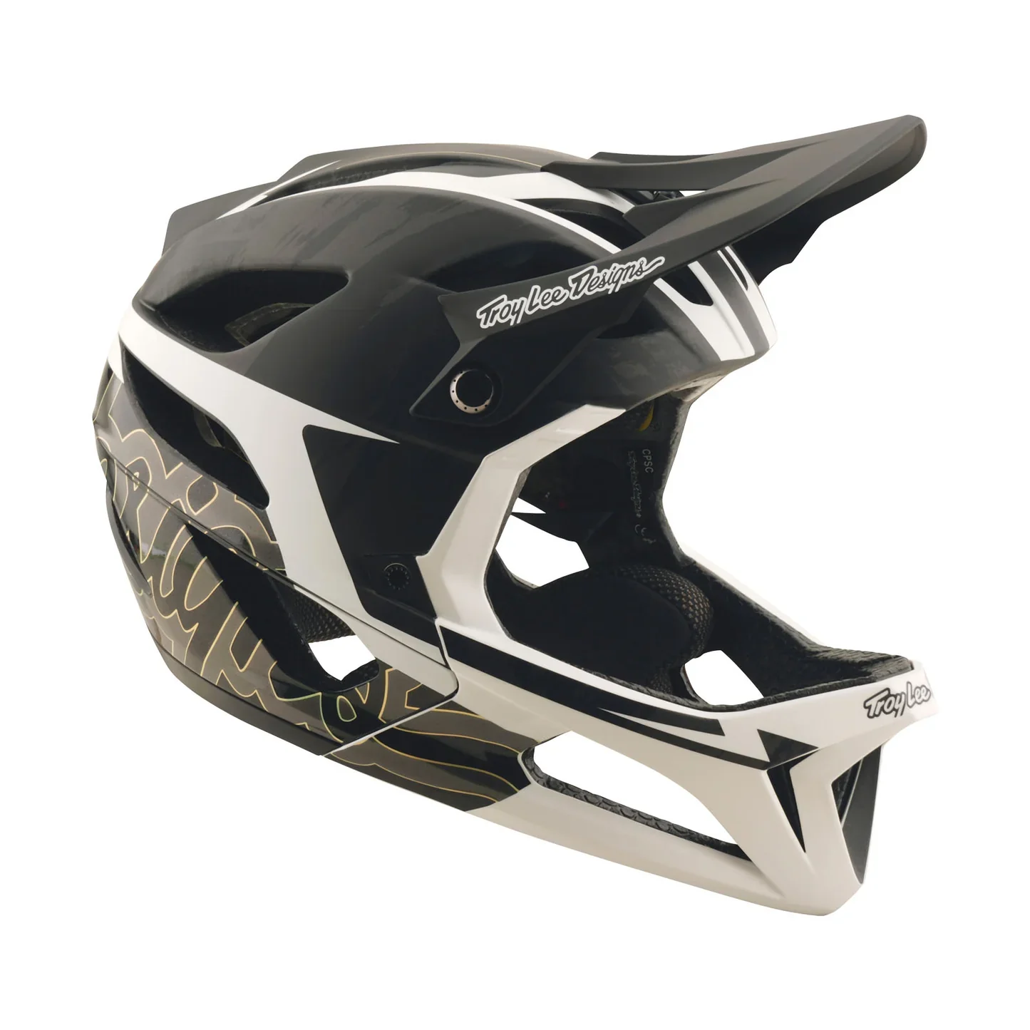 Troy Lee Designs Stage Full Face Helmet - Neauwave - Alpine Black - Image 6