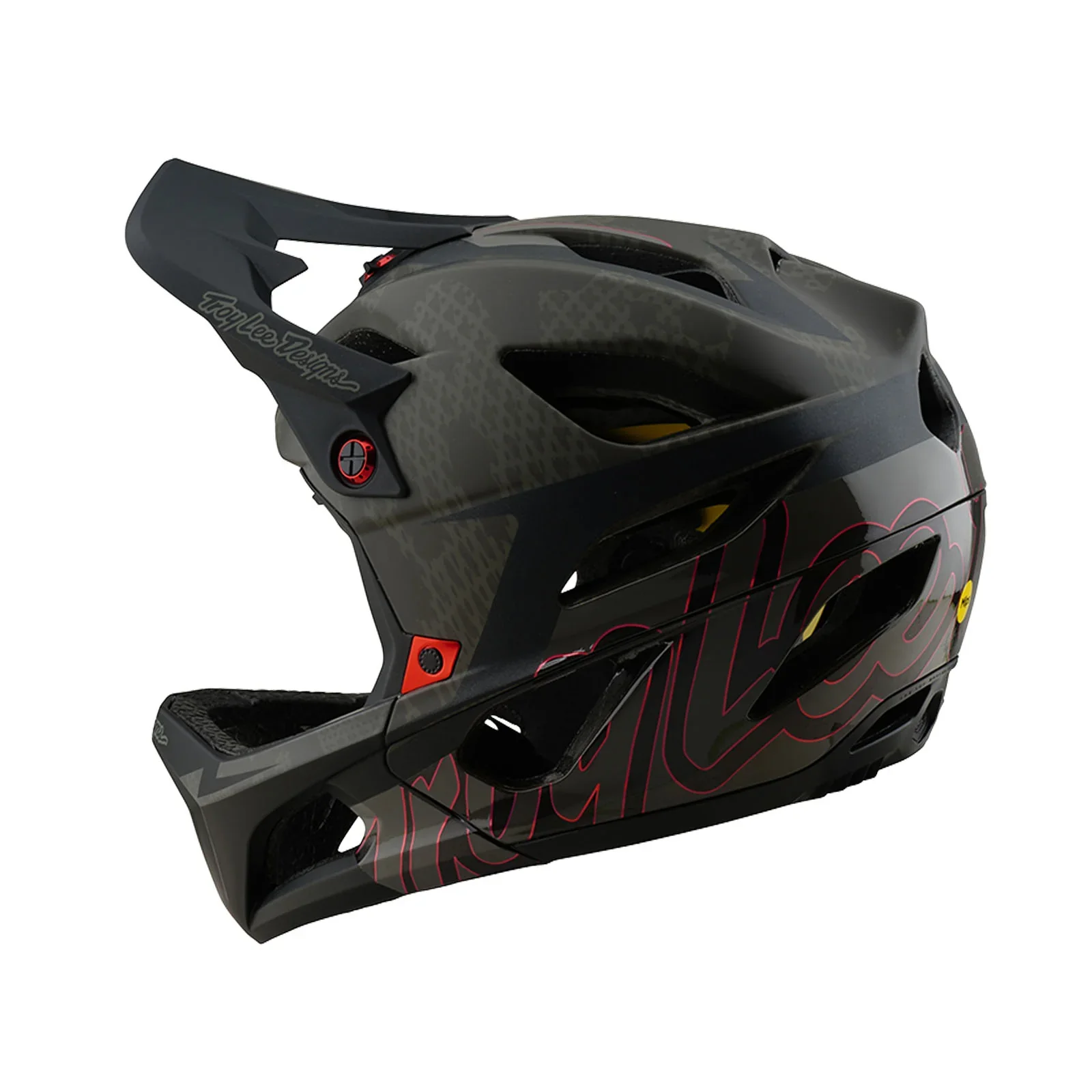 Troy Lee Designs Stage Full Face Helmet - Neauwave - Camo - Image 2