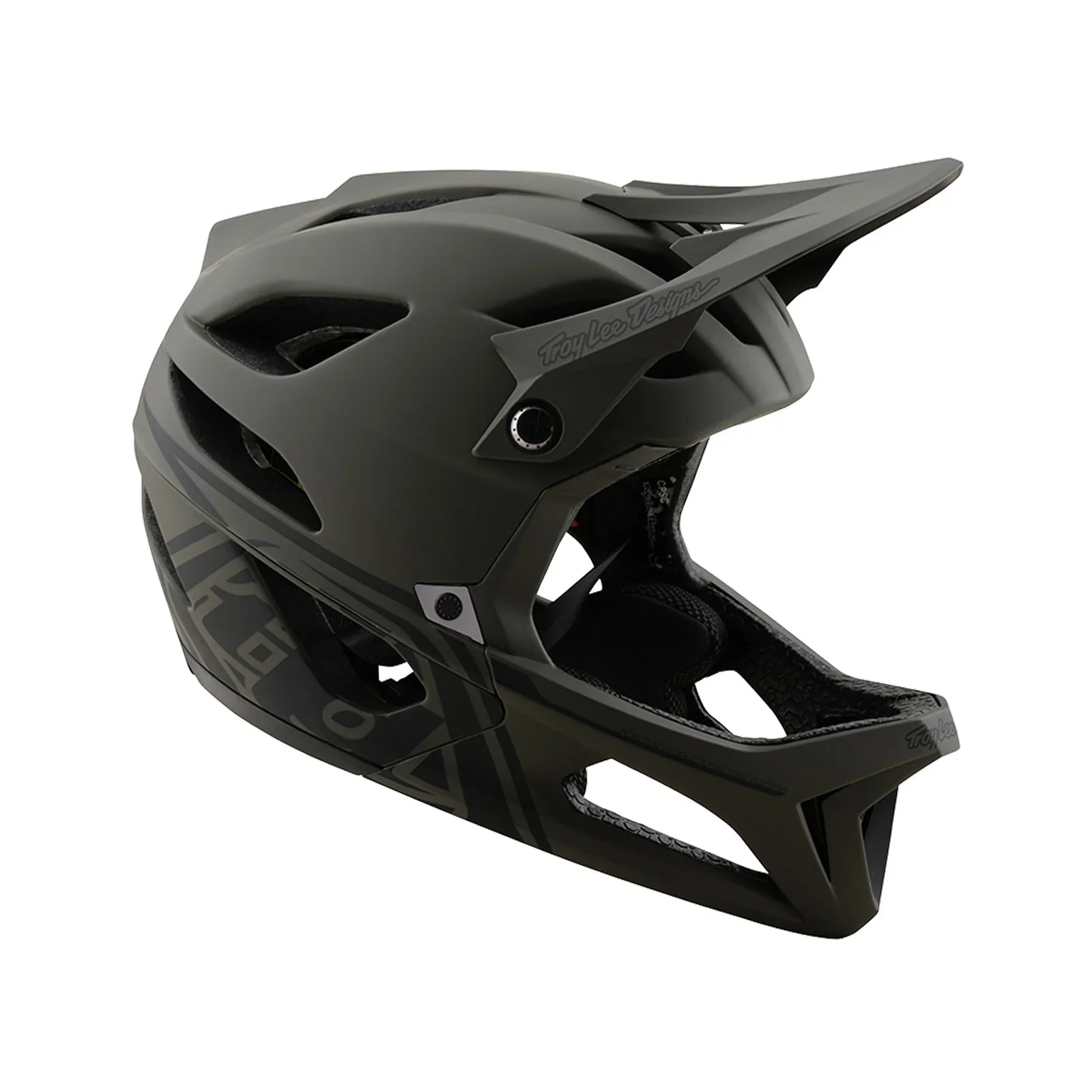 Troy Lee Designs Stage Full Face Helmet - Stealth - Caper - Image 6