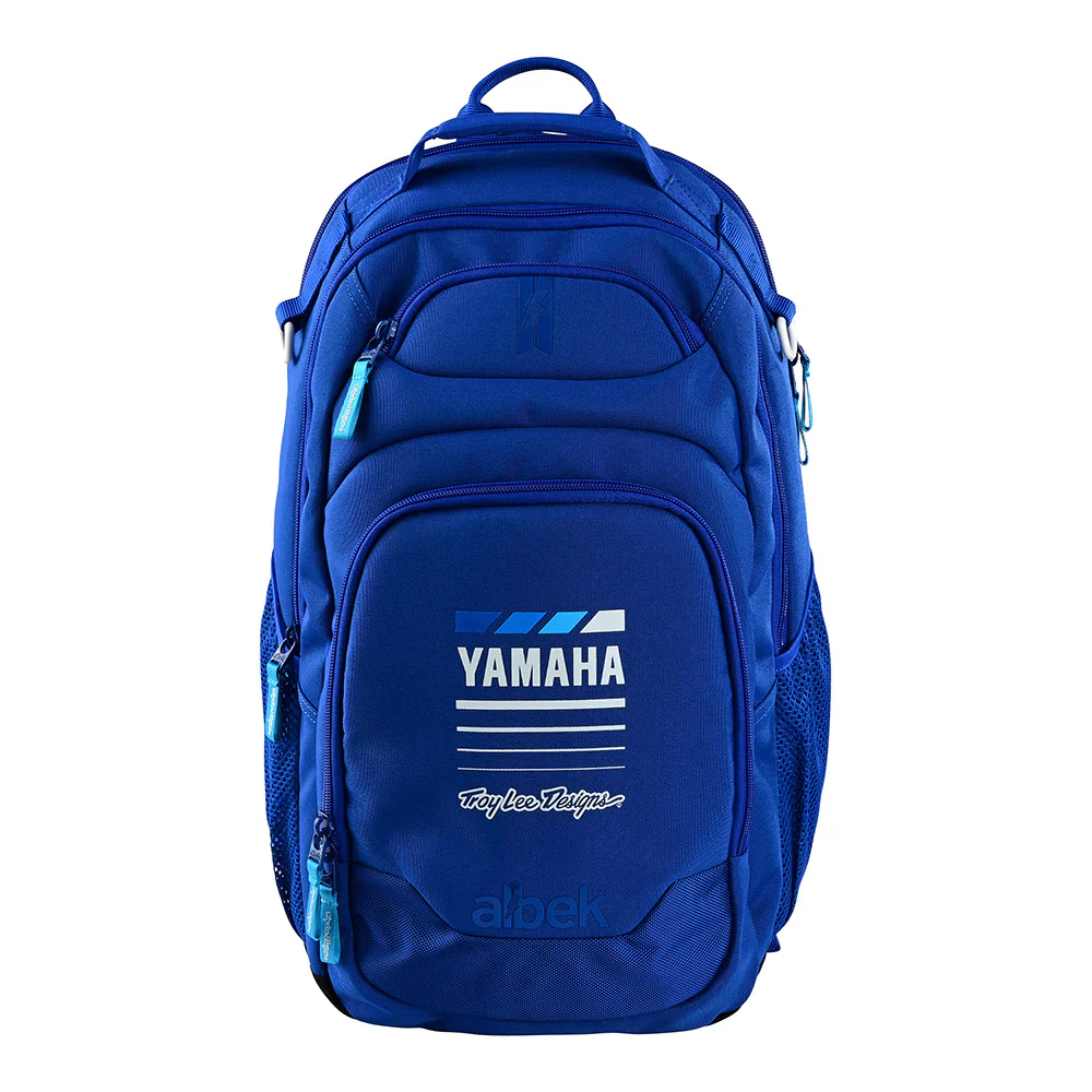 Troy Lee Designs Whitebridge Backpack - Yamaha DT-22 Navy - Image 2