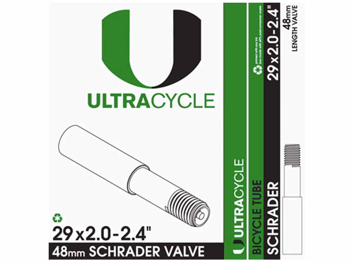 Ultracycle Schrader Valve Tubes - 29" - Image 3