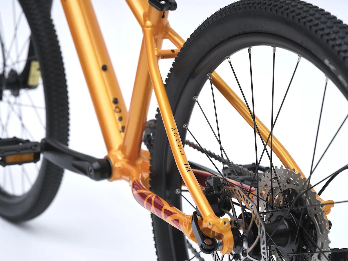 Vaast Bikes Y/1 Mountain 24" Kids Bike - Orange - Image 4