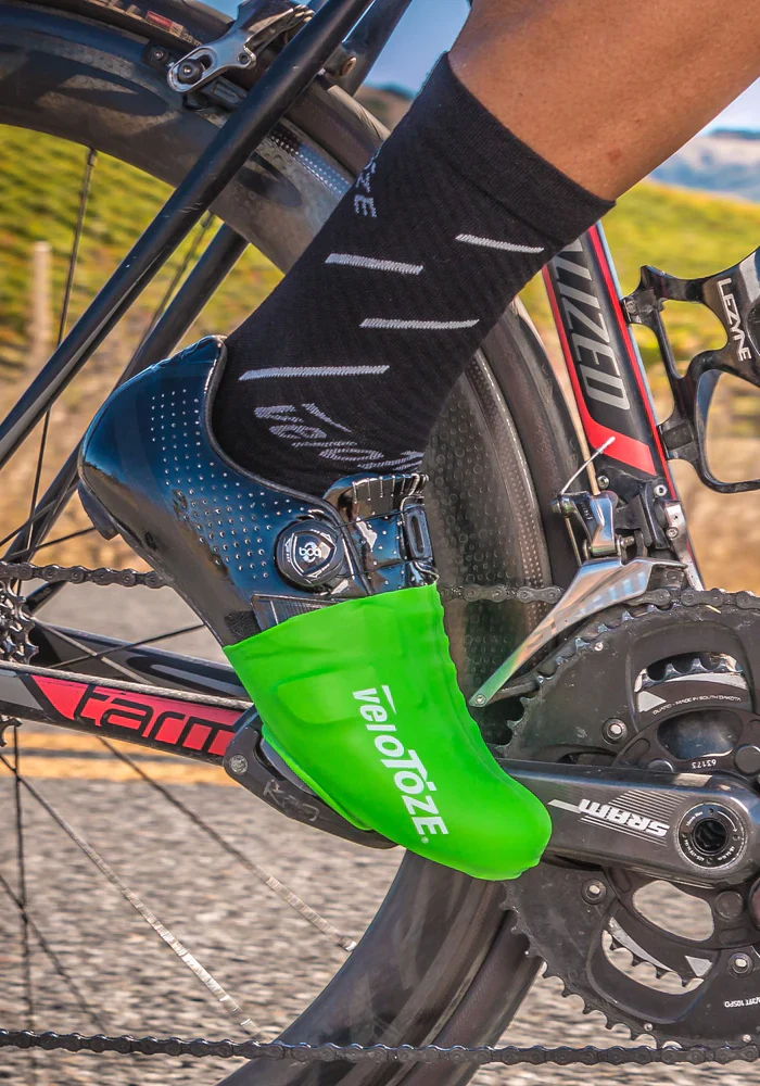 VeloToze Toe Covers - Road - Viz Green - Image 2
