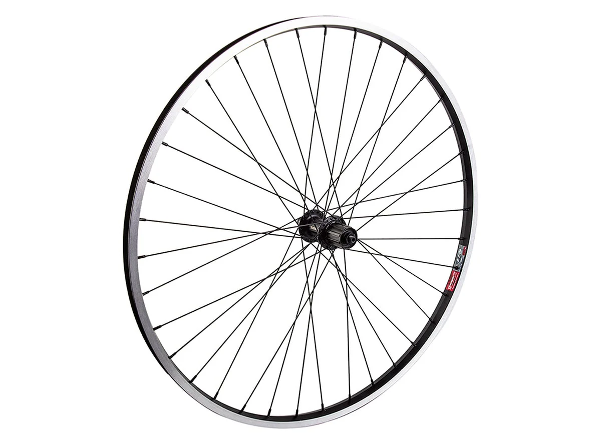 WheelMaster 700c Alloy Hybrid Single Wall Road Wheel - Rear - Black